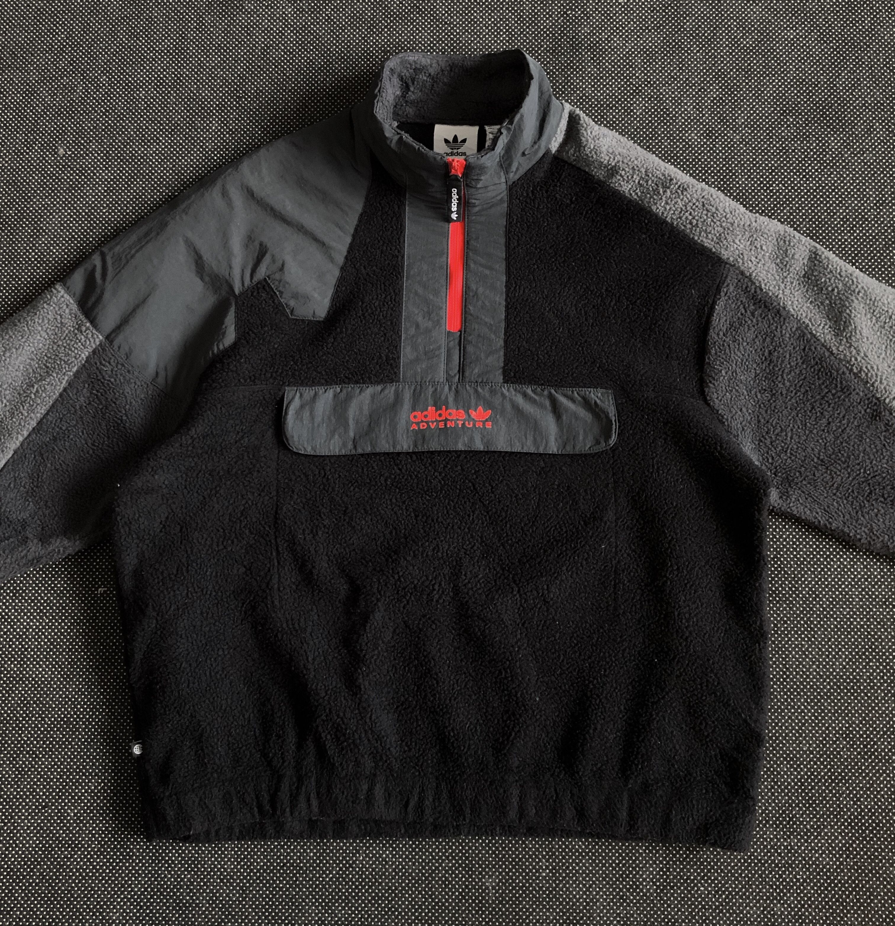 Adidas RARE🔥AW21 POLAR ADVENTURE SHERPA SQUAMISH 93 PULLOVER Size US M / EU 48-50 / 2 - 9 Thumbnail