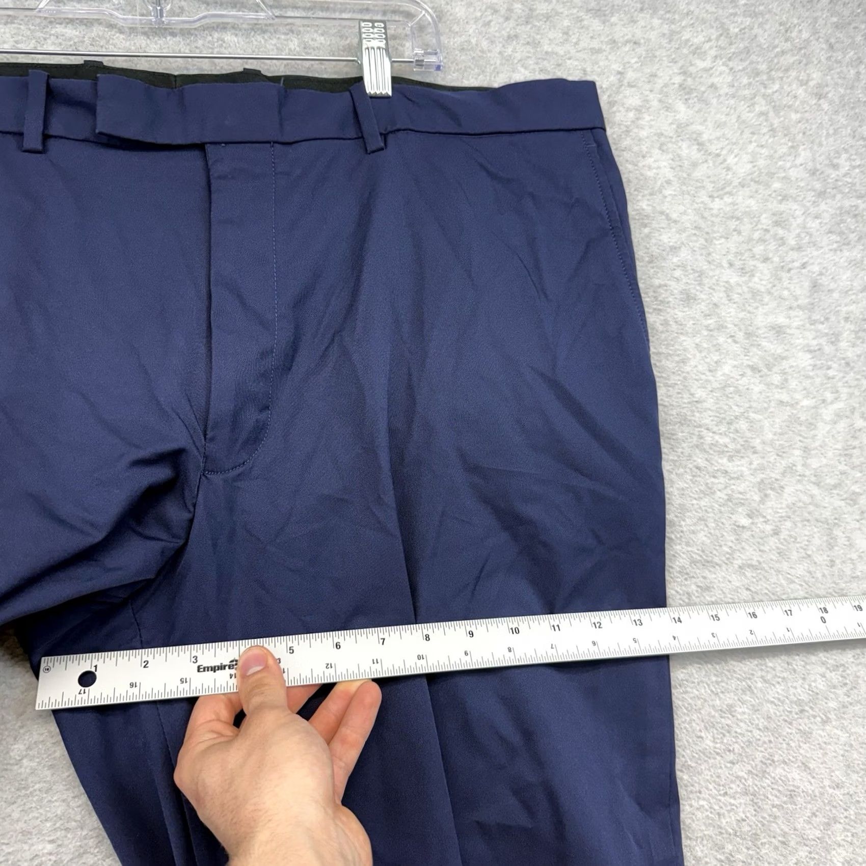 RLX Ralph Lauren RLX Ralph Lauren Men’s 40x27 Navy Performance Golf Pants Trousers Polyester EUC Size US 40 / EU 56 - 5 Thumbnail