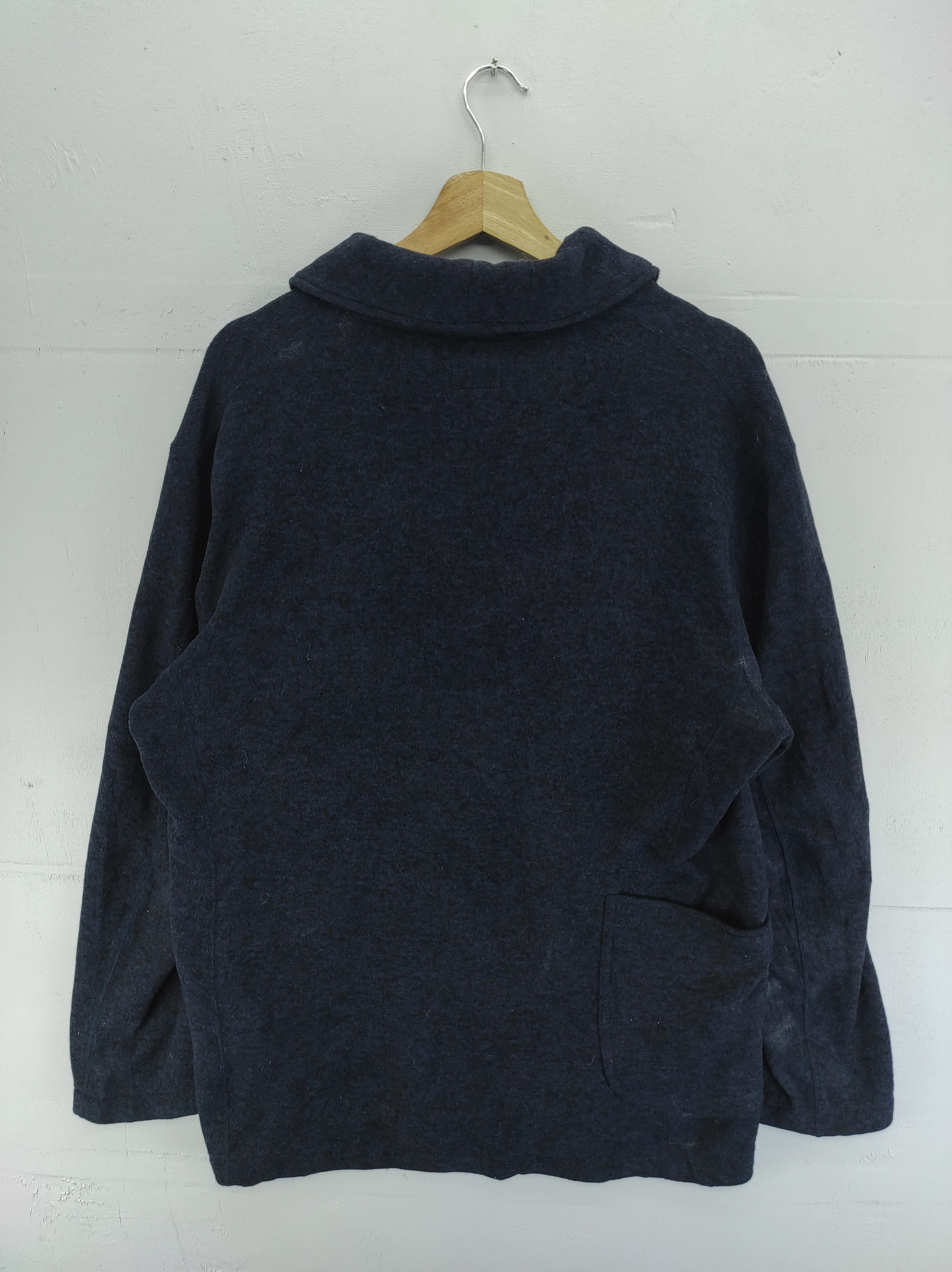 Engineered Garments × Japanese Brand × Uniqlo Uniqlo X Engineered Garments Shawl Collar Fleece Jacket Size US L / EU 52-54 / 3 - 6 Thumbnail