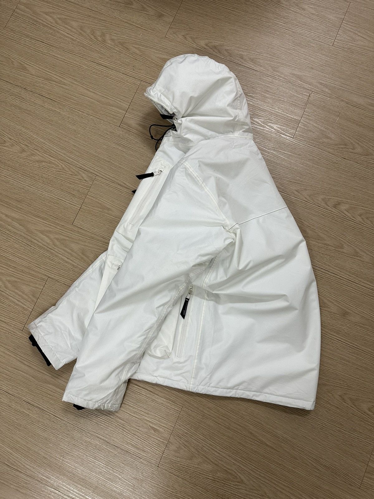 Beauty Beast × Japanese Brand × Seditionaries Aegis Invisible Shield Gorpcore Waterproof White Puff Jacket Size US M / EU 48-50 / 2 - 10 Thumbnail
