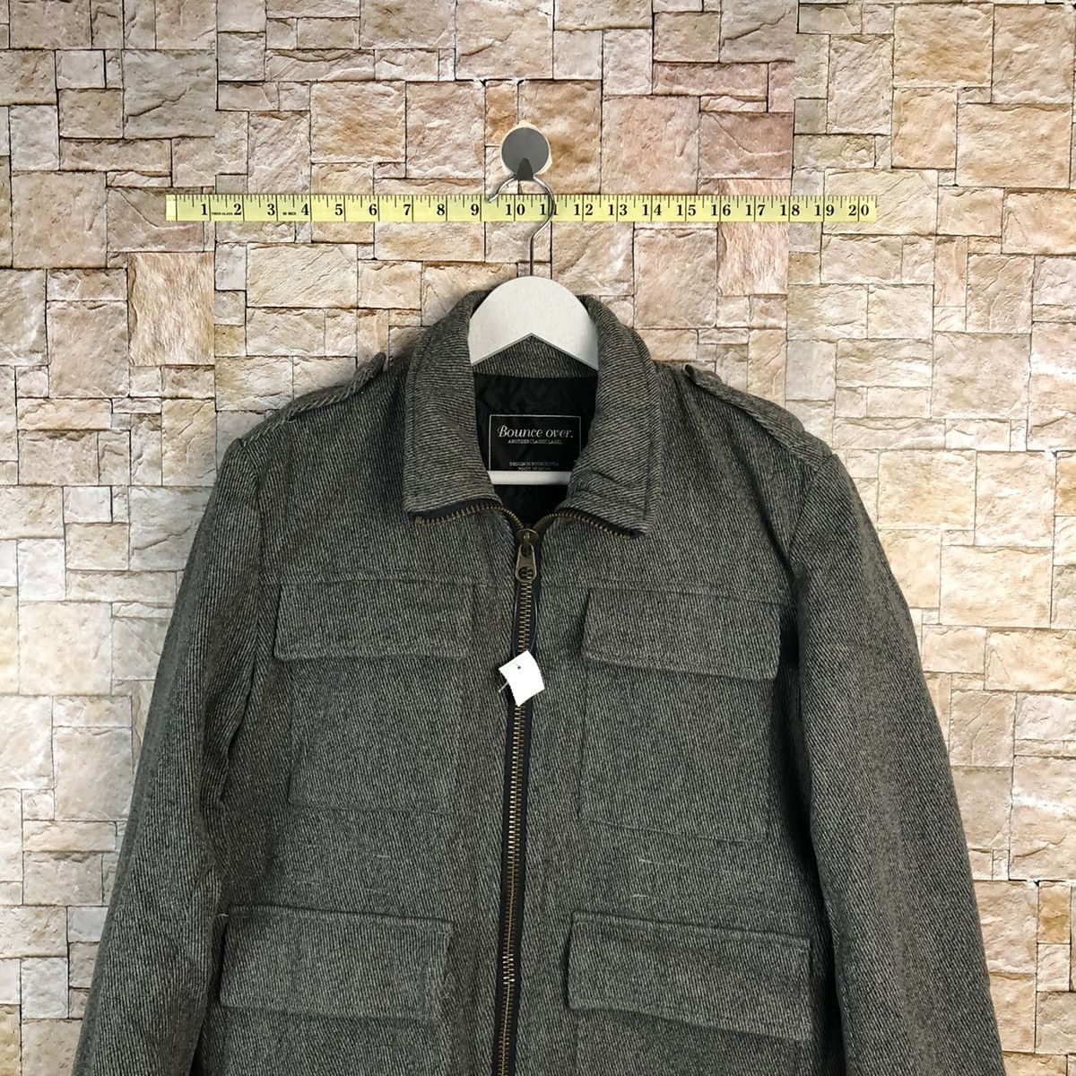 Edition Japan Bounce Over made in japan multipocket Grey Jacket #A885 Size US M / EU 48-50 / 2 - 2 Thumbnail
