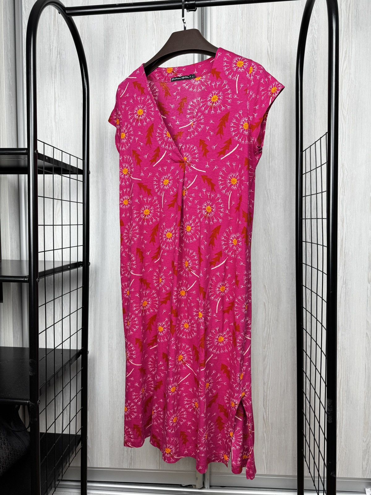 Gudrun Sjoden Gudrun Sjödén Dandelion Flower v-neck short sleeve dress M Size M / US 6-8 / IT 42-44 - 5 Thumbnail