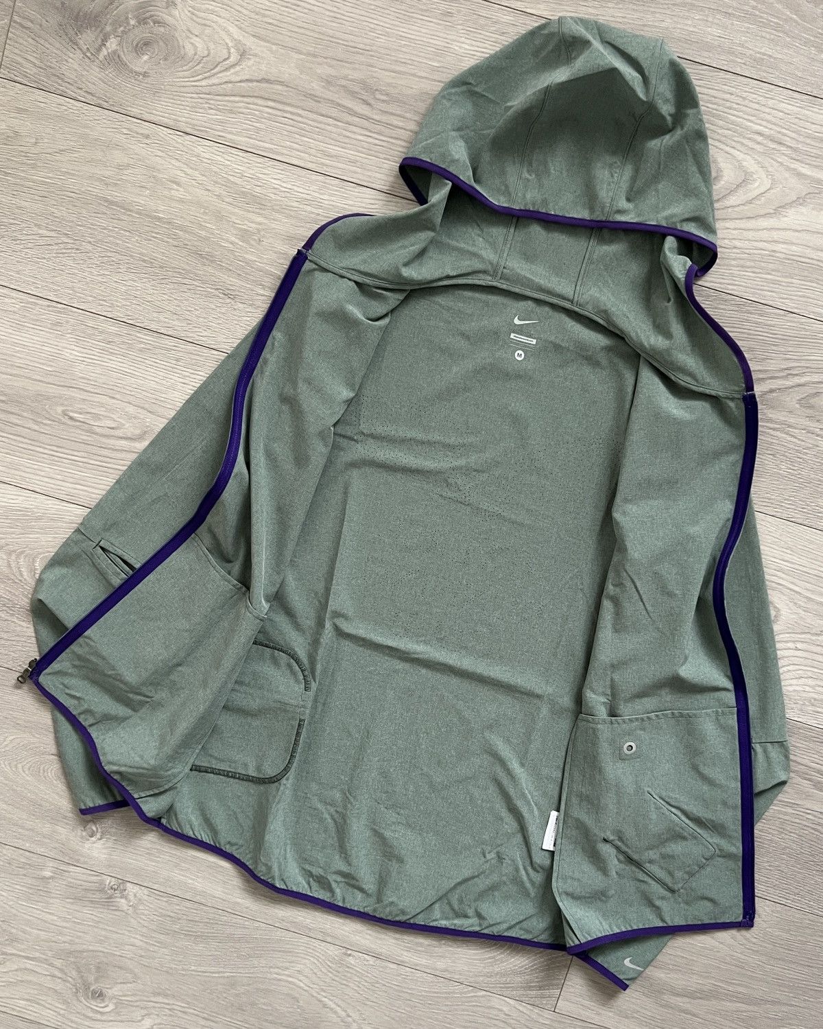 Gyakusou NIKE Gyakusou FW15' Reverse Run Club Sleeve Vent Jacket Size US M / EU 48-50 / 2 - 6 Thumbnail