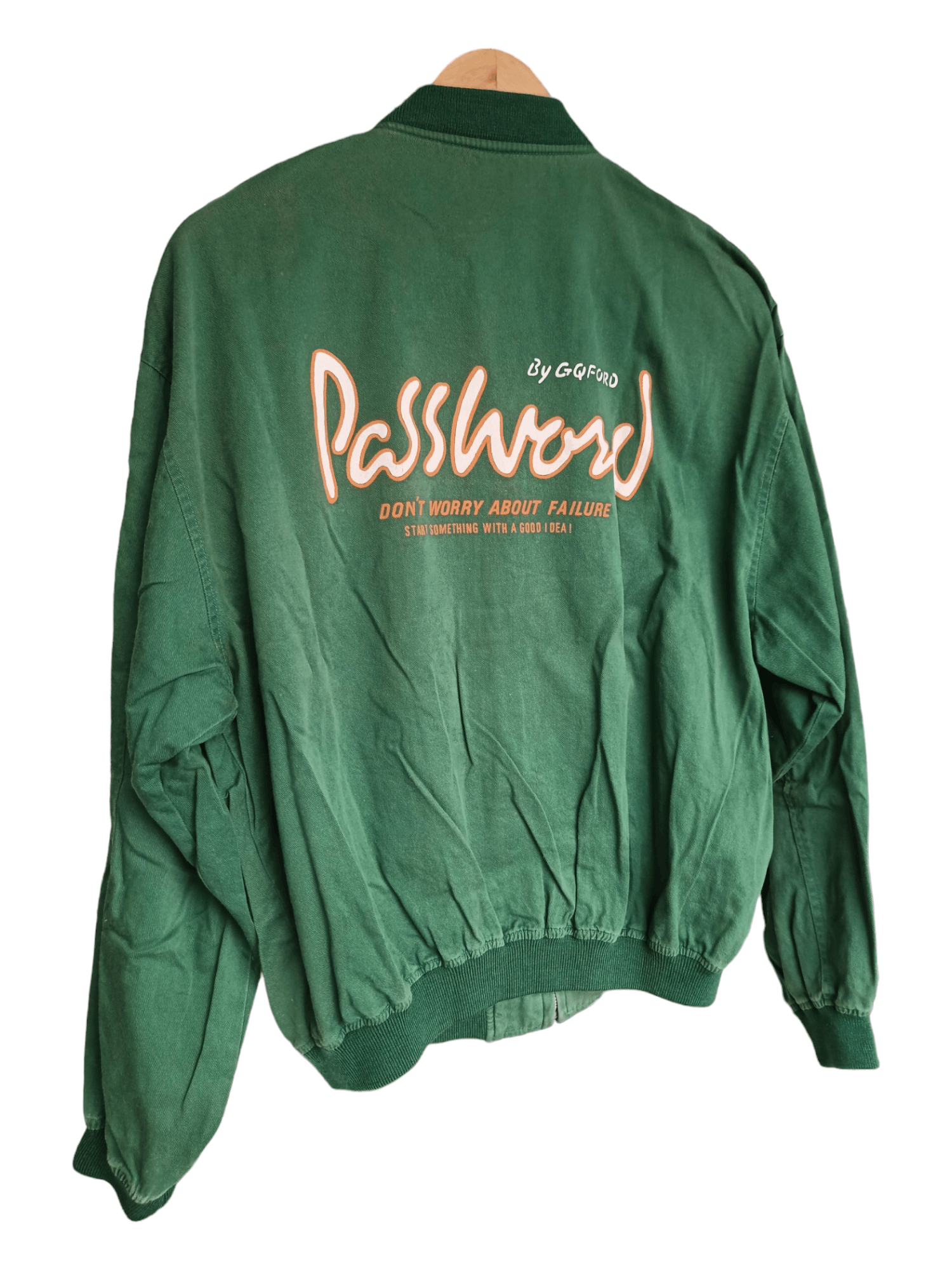 GQ Vintage GQ FORD Password Bomber Jacket Size US L / EU 52-54 / 3 - 11 Thumbnail