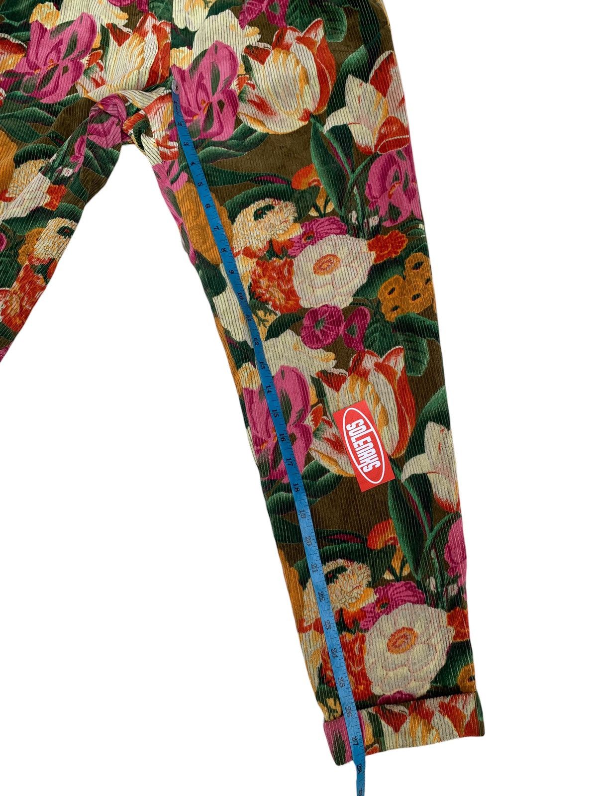 Designer × Kenzo Vintage kenzo paris flower corduroy pants Size 28" / US 6 / IT 42 - 8 Thumbnail