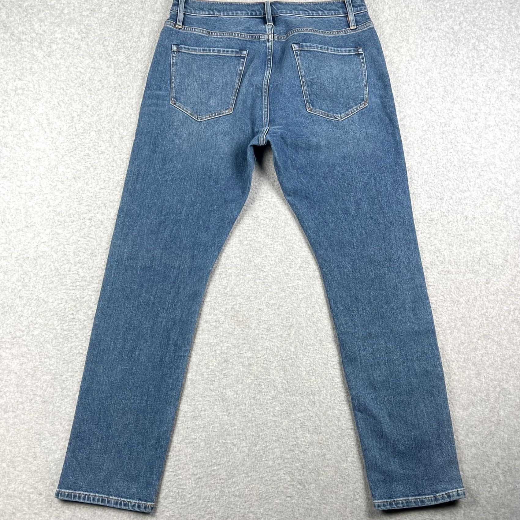 Flint And Tinder Flint and Tinder Mens Jeans Slim Fit Blue 32x30 Stretch Denim Pants Size US 32 / EU 48 - 2 Thumbnail