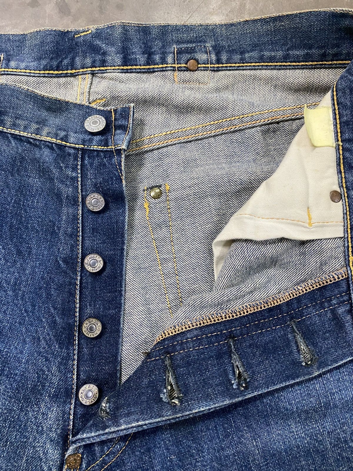 Evisu × Japanese Brand × Vintage Vintage Japan Evis Yamane Selvedge imn196 Size US 36 / EU 52 - 17 Thumbnail