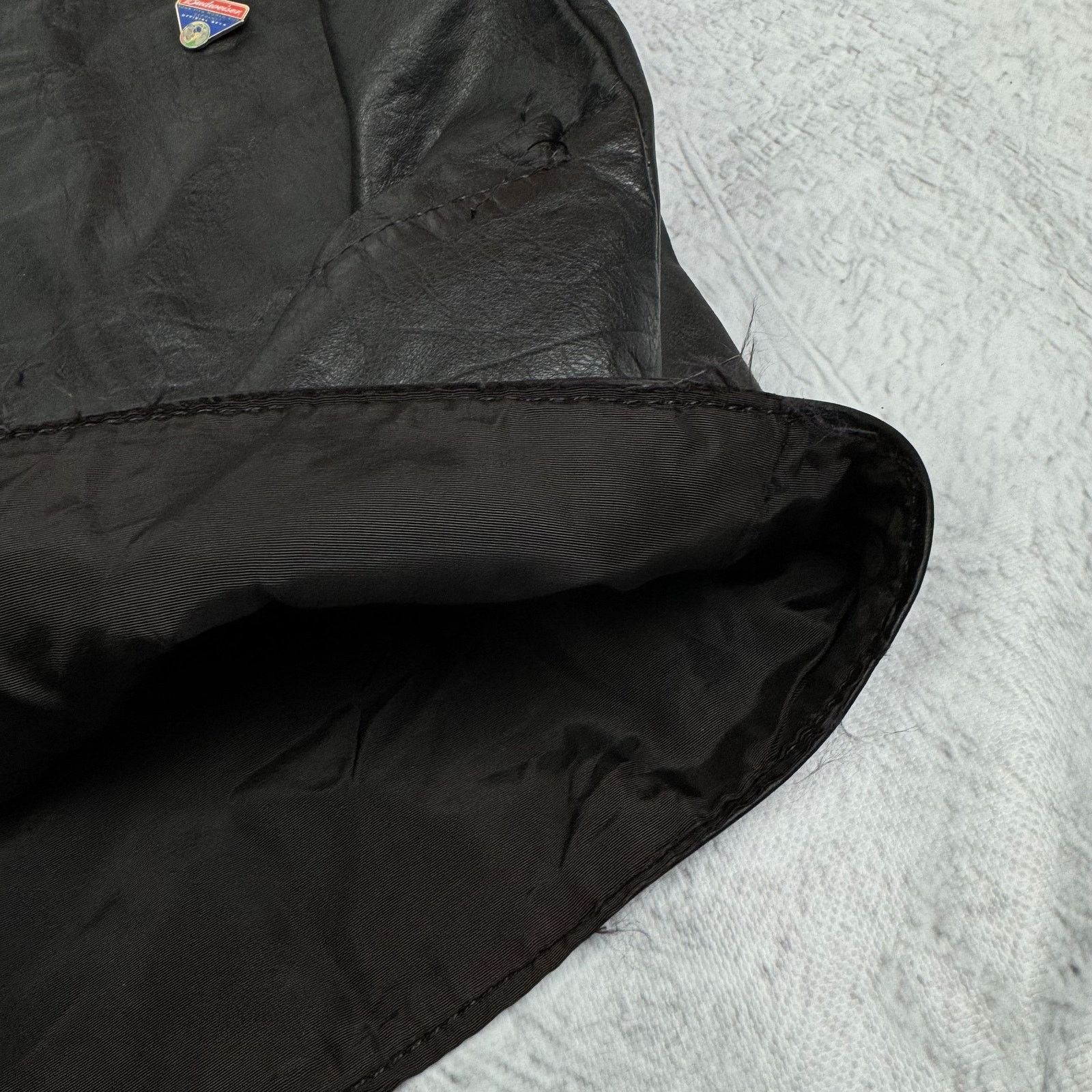 Harley Davidson Harley-Davidson Black Leather Full Zip Biker Vest S Size US S / EU 44-46 / 1 - 8 Thumbnail