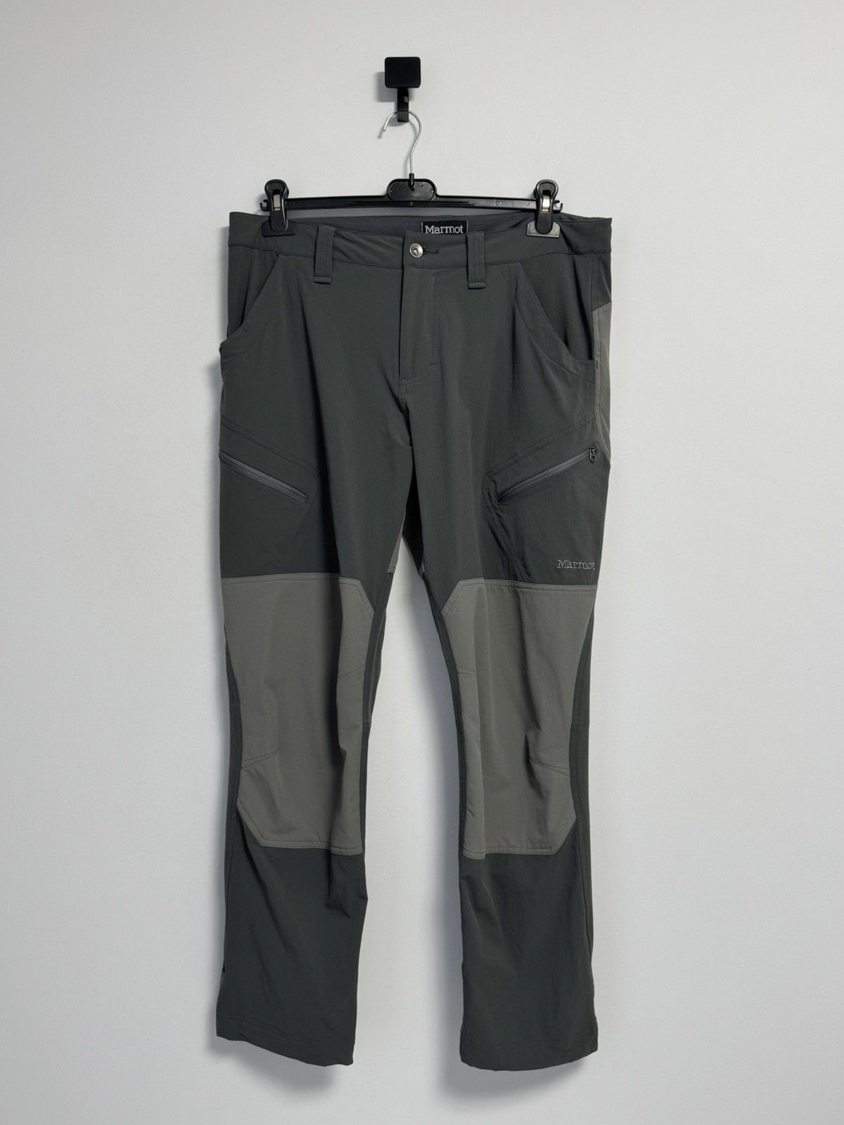 Marmot Marmot Softshell Hiking Pants Two-Tone Stretch Outdoor Zip Size US 34 / EU 50 - 1 Thumbnail
