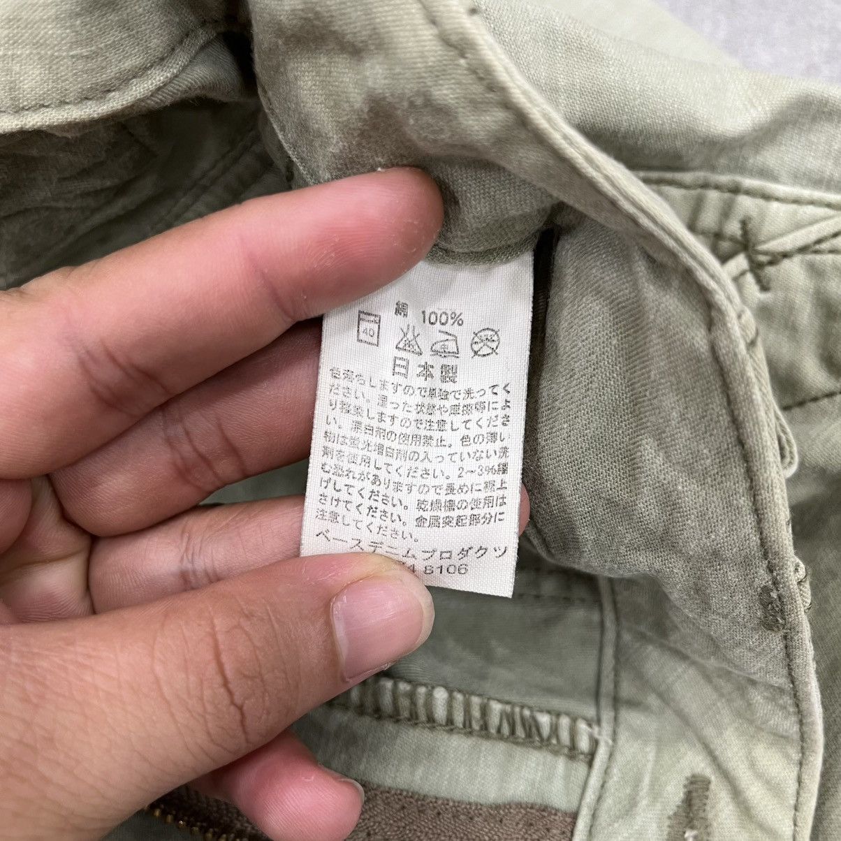 Japanese Brand Orslow Fatigue Military Pants Size US 30 / EU 46 - 13 Thumbnail