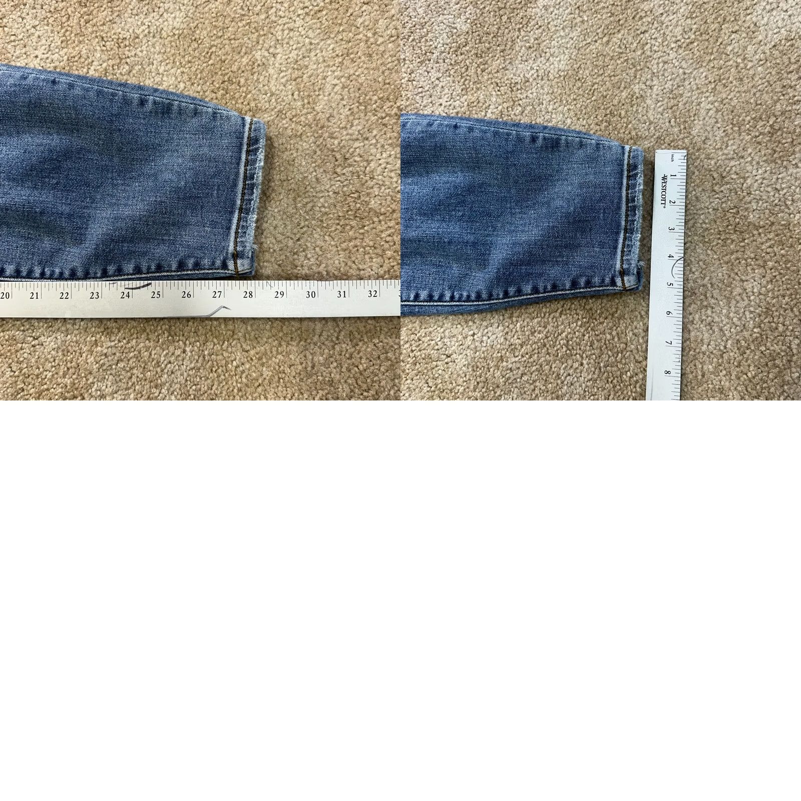 Denime Judy Blue Relaxed Fit High-Rise Jeans Women's 16W Blue Stretch Denim Jeans Juniors Plus Size 16W Women’s 5-Pocket Denim Size 38" / US 16 / IT 52 - 9 Thumbnail