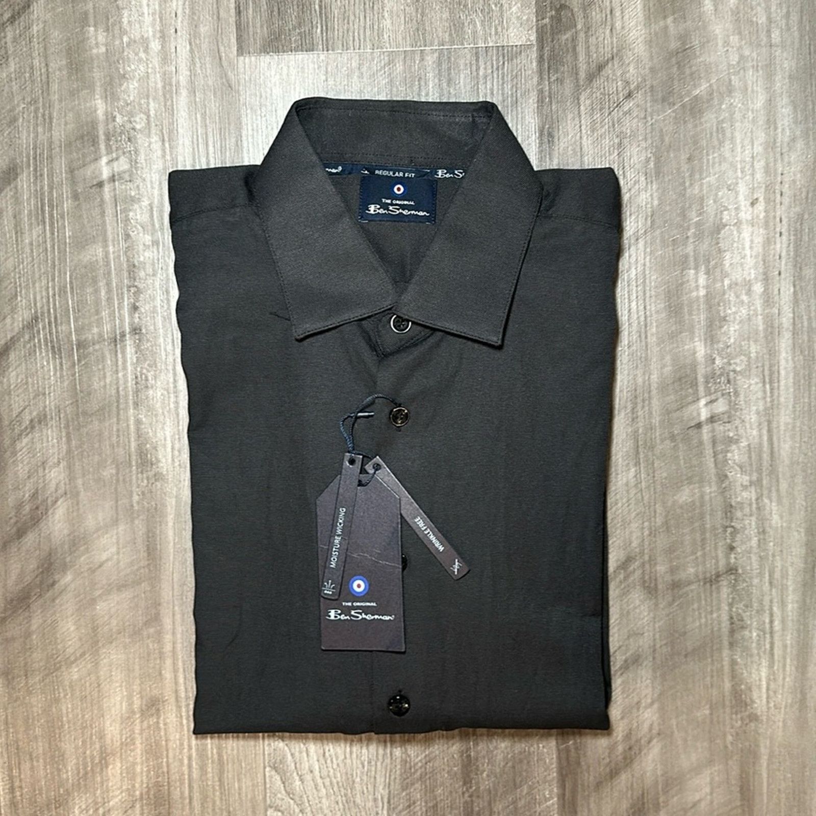 Ben Sherman Ben Sherman Regular Fit Moisture Wicking Long Sleeve - Small Size US S / EU 44-46 / 1 - 1 Thumbnail