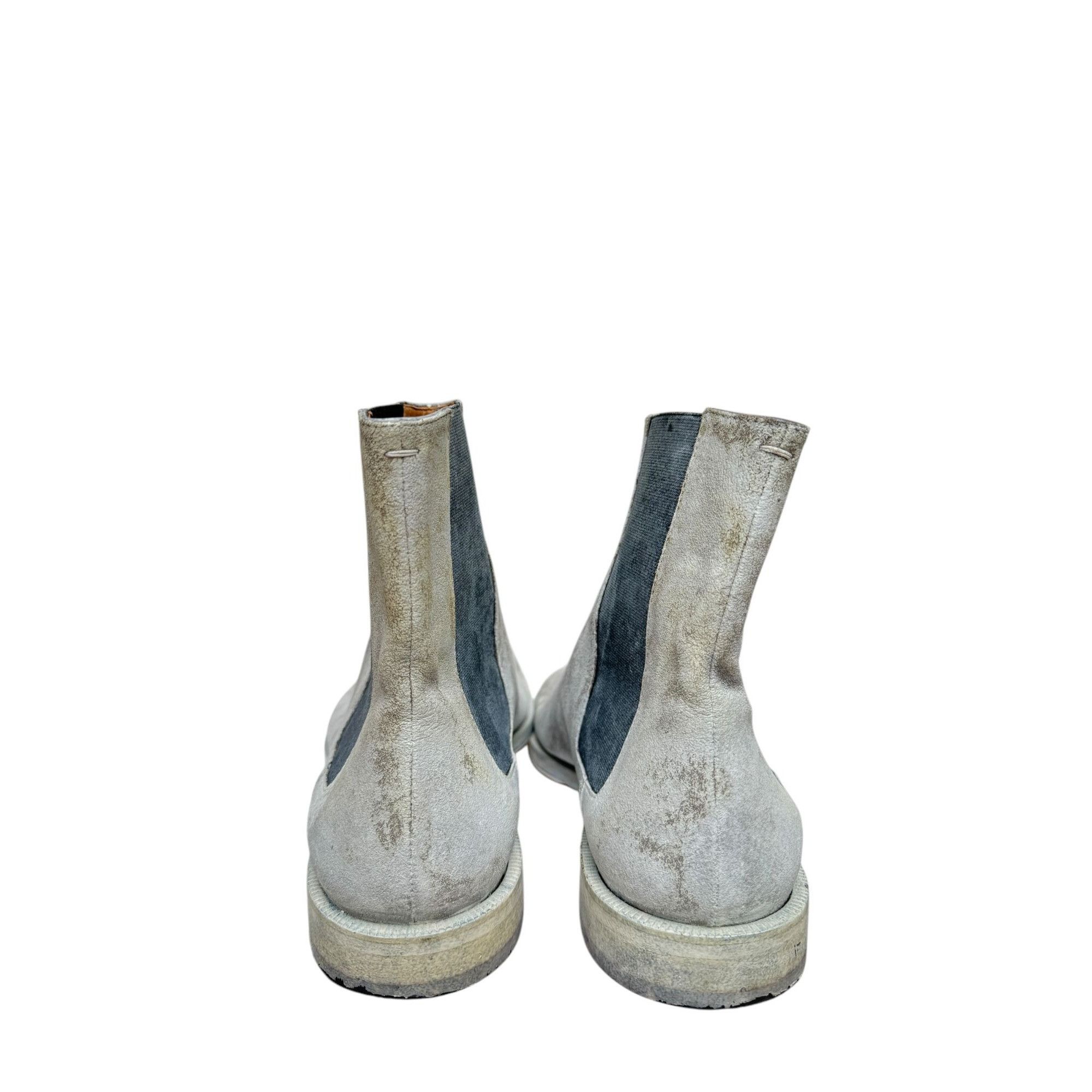 Maison Margiela Painted Chelsea Tabi Boots Size US 7 / EU 40 - 5 Thumbnail