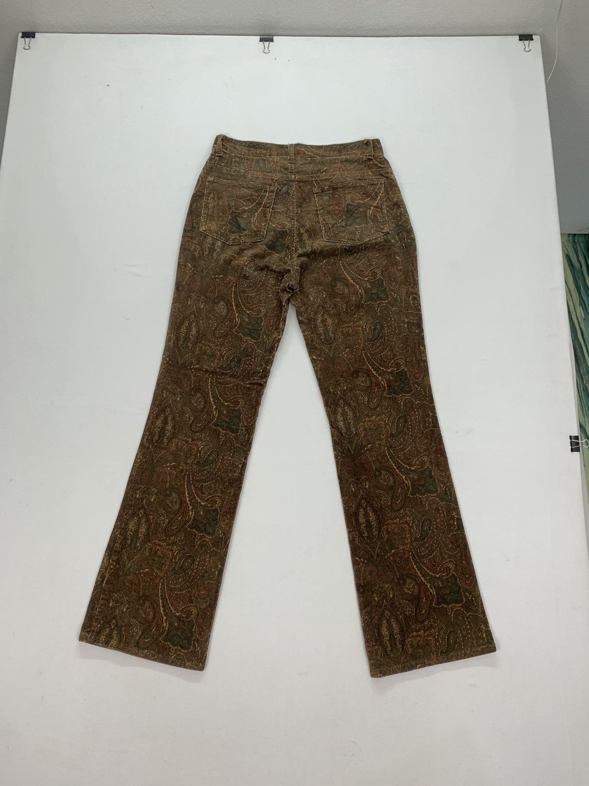 If Six Was Nine × Jones New York × Le Grande Bleu (L.G.B.) Flare carduroy pants jones new york sport Size 32" / US 10 / IT 46 - 3 Thumbnail