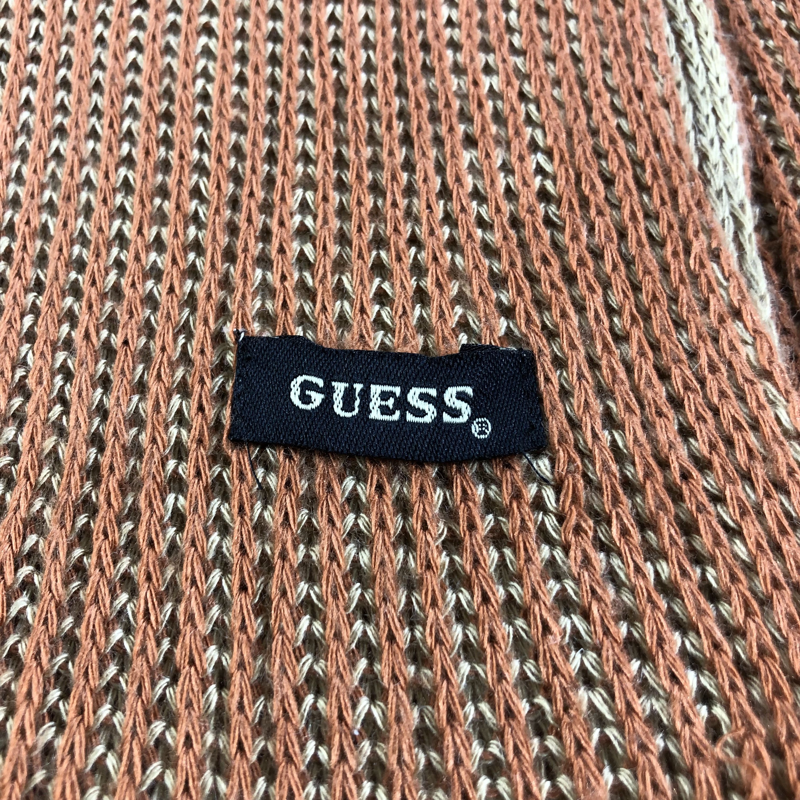 Guess Guess Wool Scarf Muffler V1341 Size ONE SIZE - 4 Thumbnail