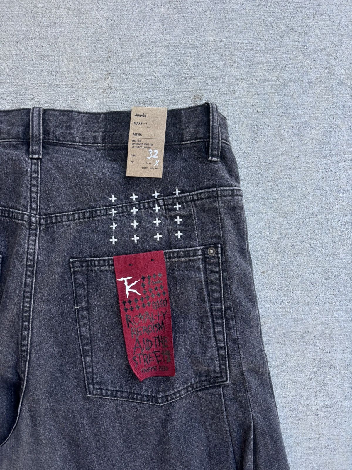 Ksubi Ksubi x trippie red with tags 32” Size US 32 / EU 48 - 2 Thumbnail