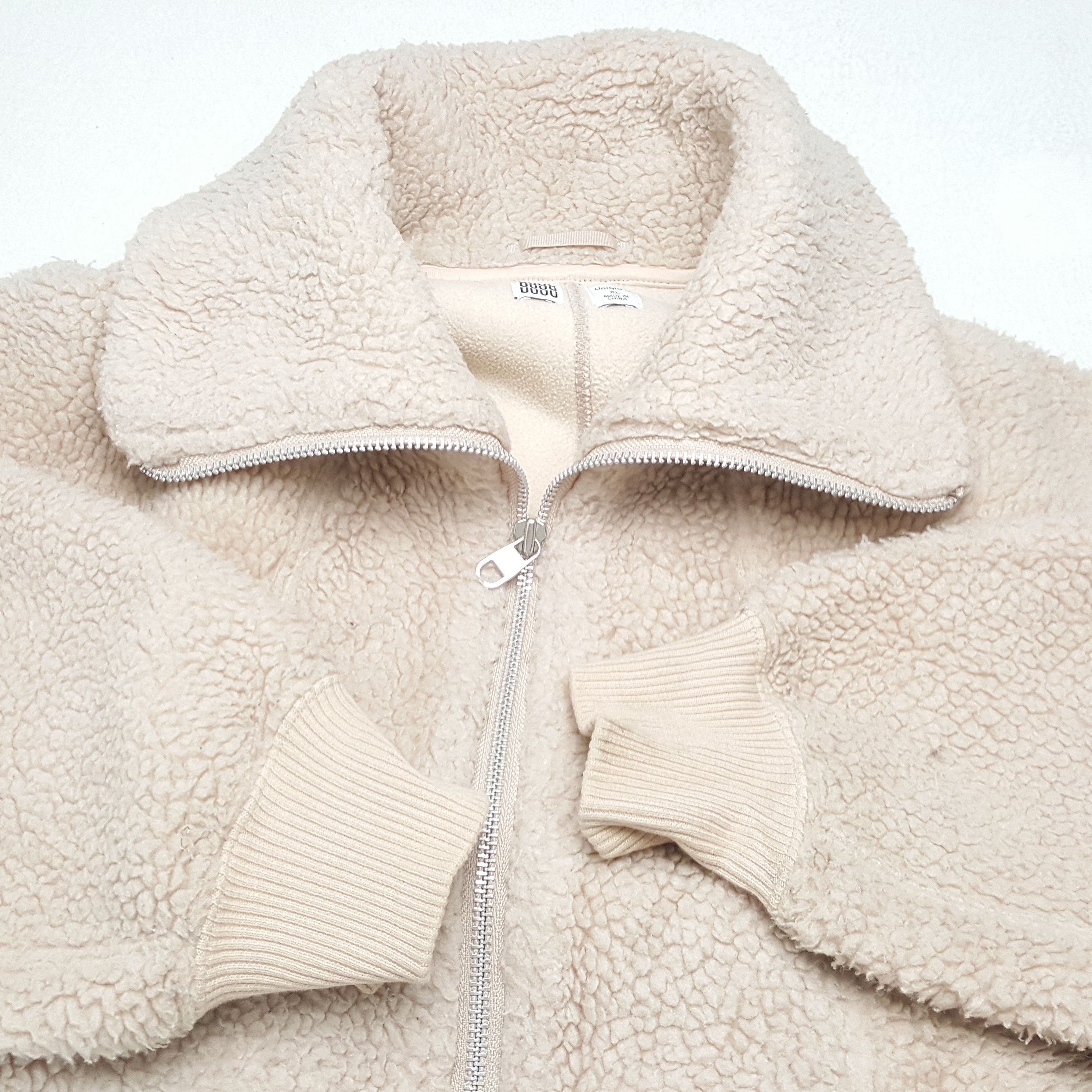Undercover × Uniqlo × Vintage Vintage UNIQLO x UNDERCOVER Brand Custom Sherpa Jacket Size L / US 10 / IT 46 - 9 Thumbnail