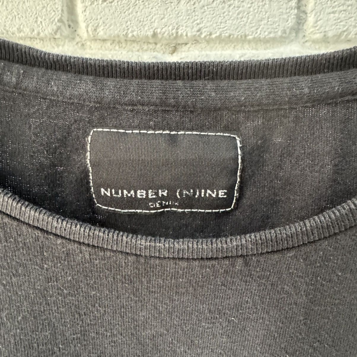 Number (N)ine Number ( N )ine Chalk Logo LS Tee Size US XL / EU 56 / 4 - 4 Thumbnail
