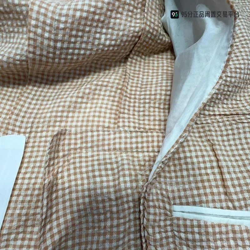 Ermenegildo Zegna Ermenegildo Zegna Casual Check Blazer. Size US L / EU 52-54 / 3 - 5 Thumbnail