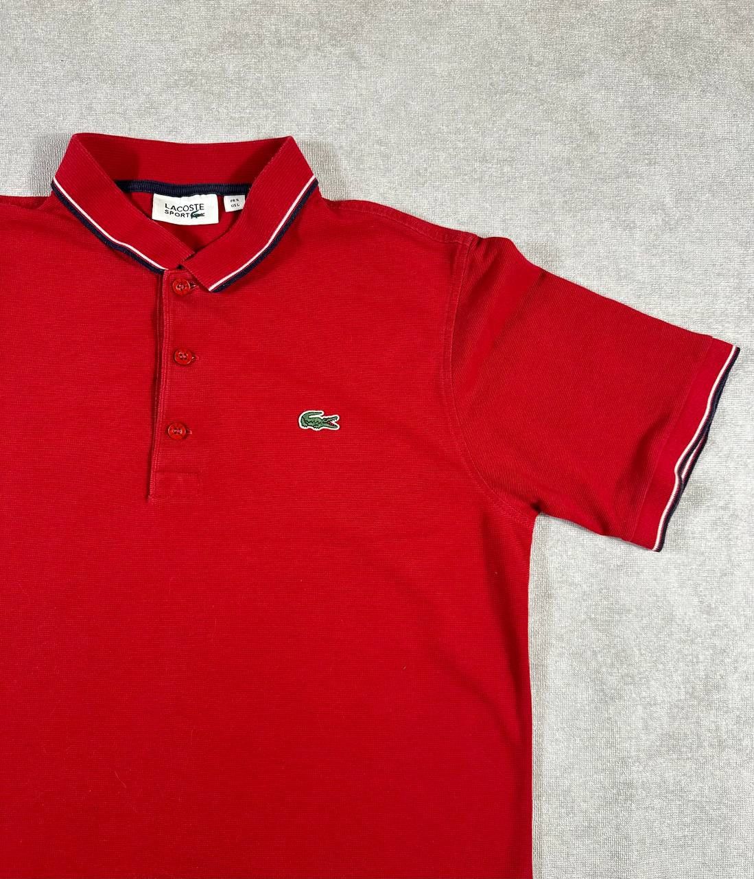 Lacoste Vintage Lacoste Short Sleeve Polo Shirt Size US L / EU 52-54 / 3 - 2 Thumbnail