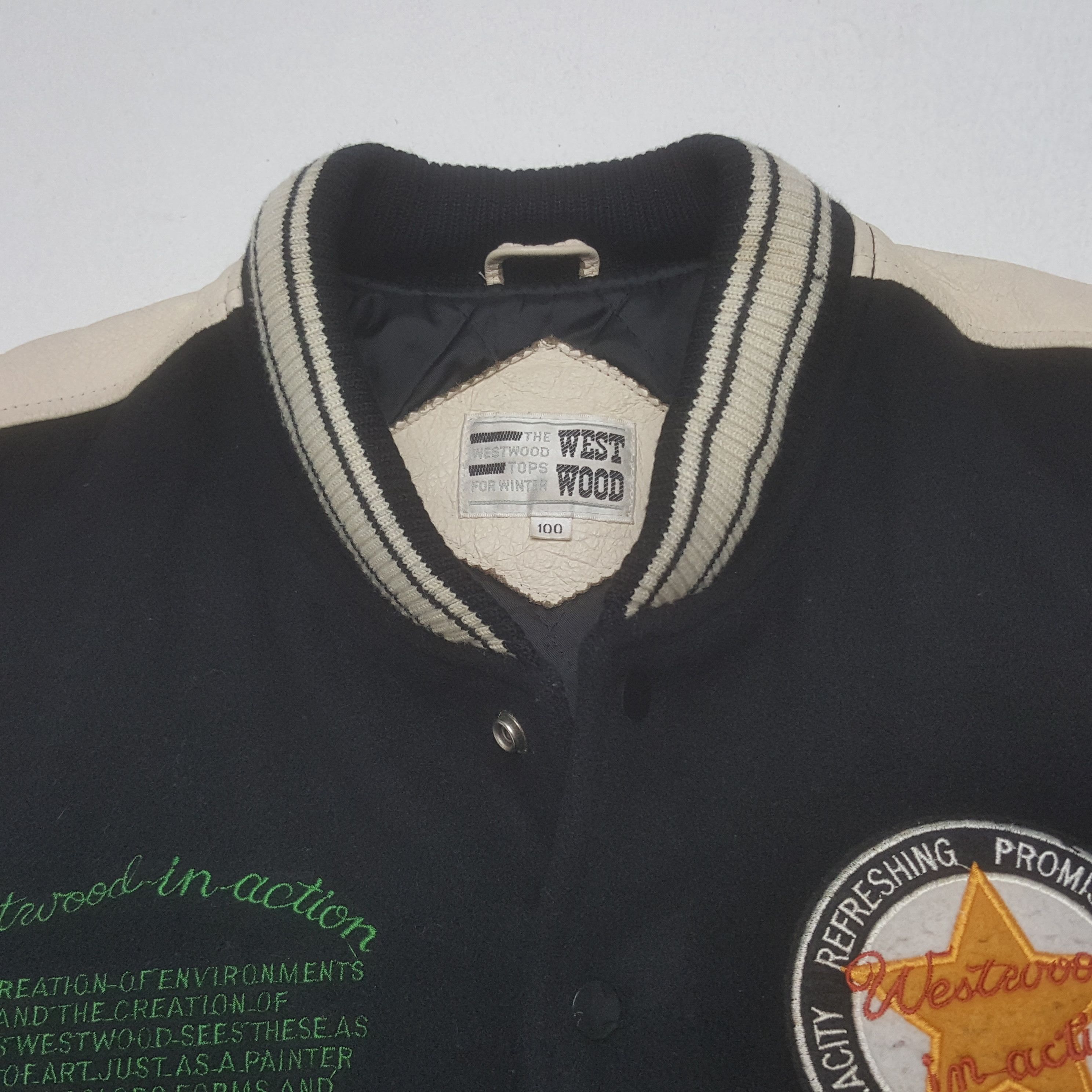 Vintage Vintage Westwood In Action American Style Varsity Jacket Size US XL / EU 56 / 4 - 5 Thumbnail