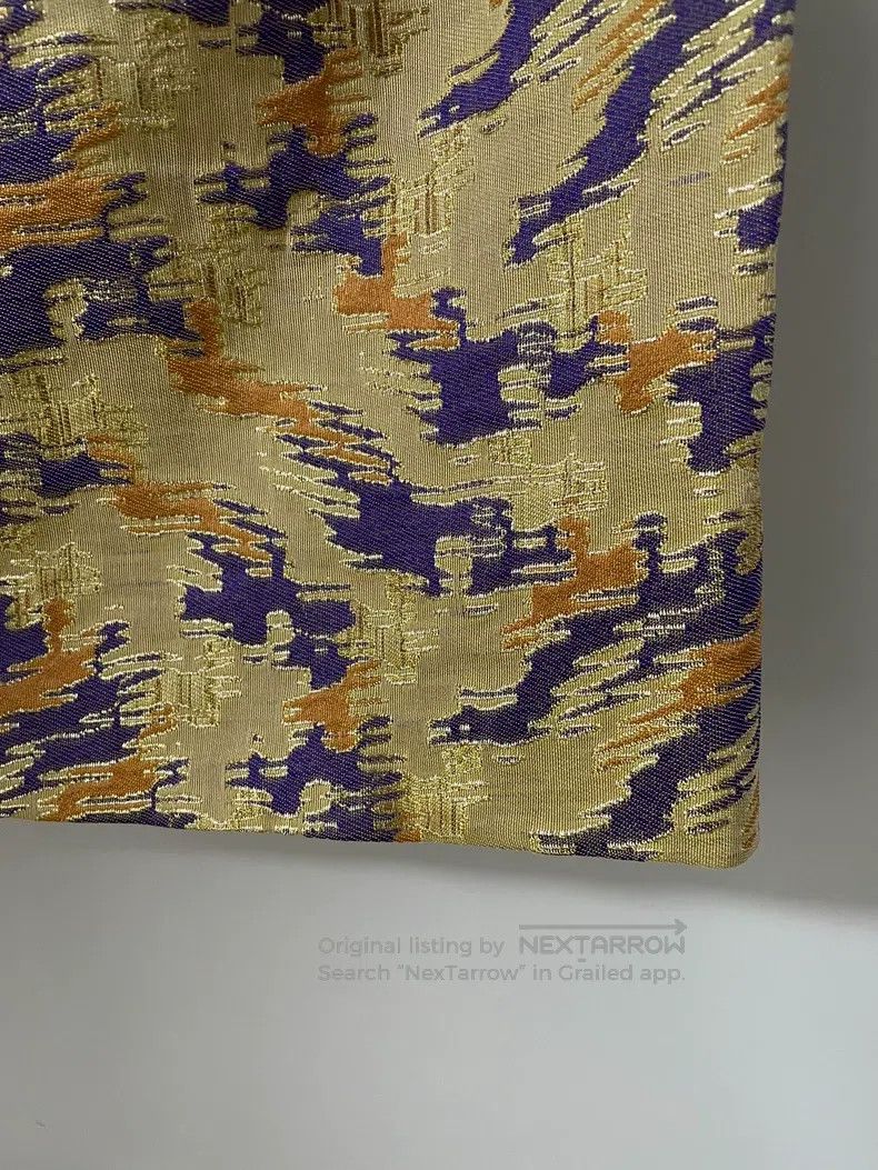 Dries Van Noten Dries Van Noten Brocade Fabric Midi Skirt Size 35" - 3 Thumbnail