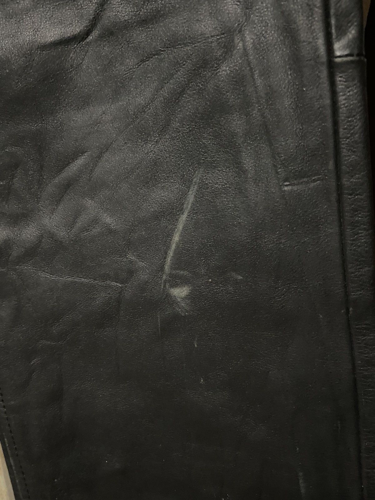 Kadoya RARE KADOYA japan leather black pants size 31 Size US 31 - 7 Thumbnail