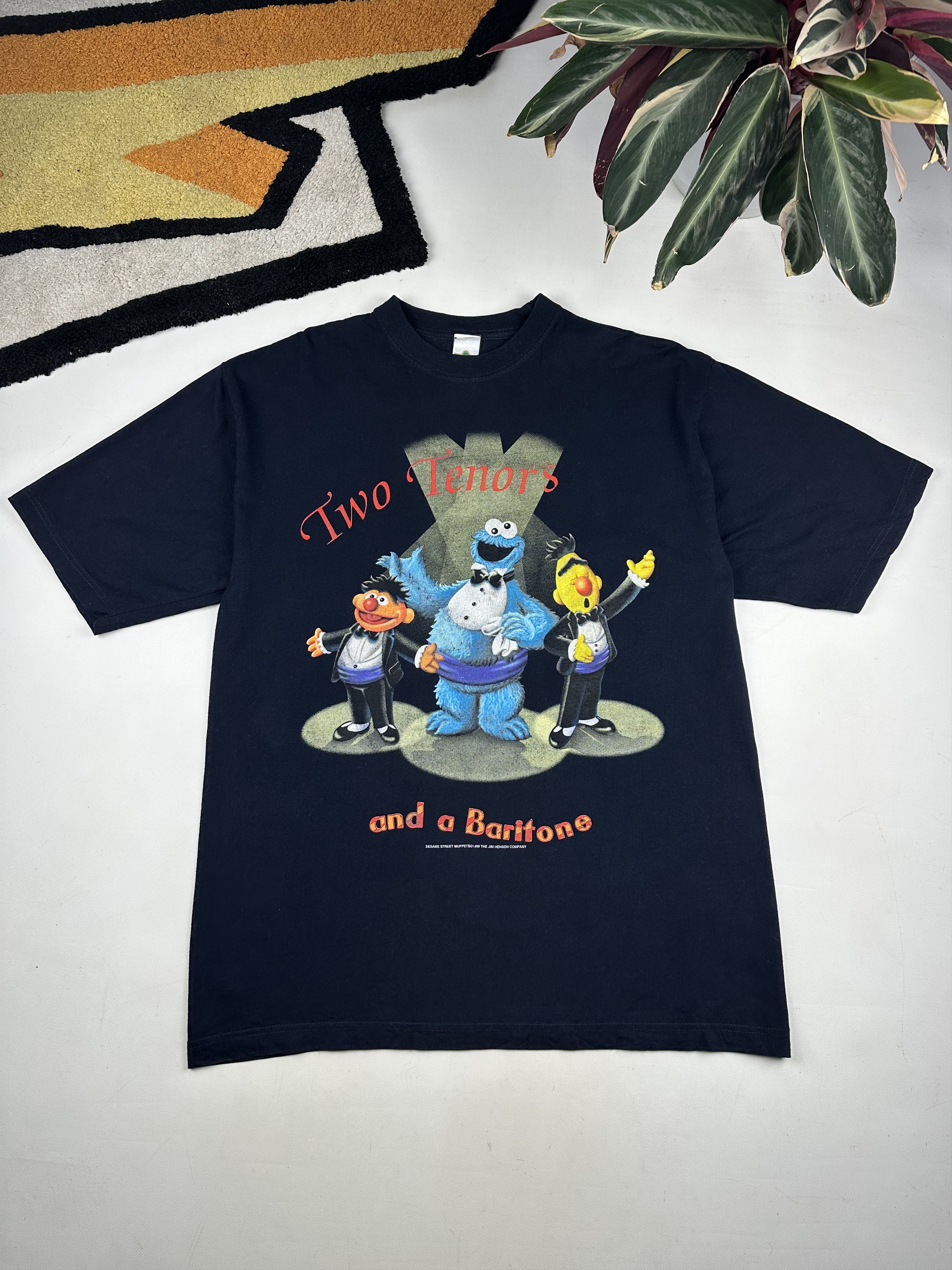 Cartoon Network Vintage 90s Jim Henson Muppets Animal Sesame Street T-shirt Size US XL / EU 56 / 4 - 1 Thumbnail
