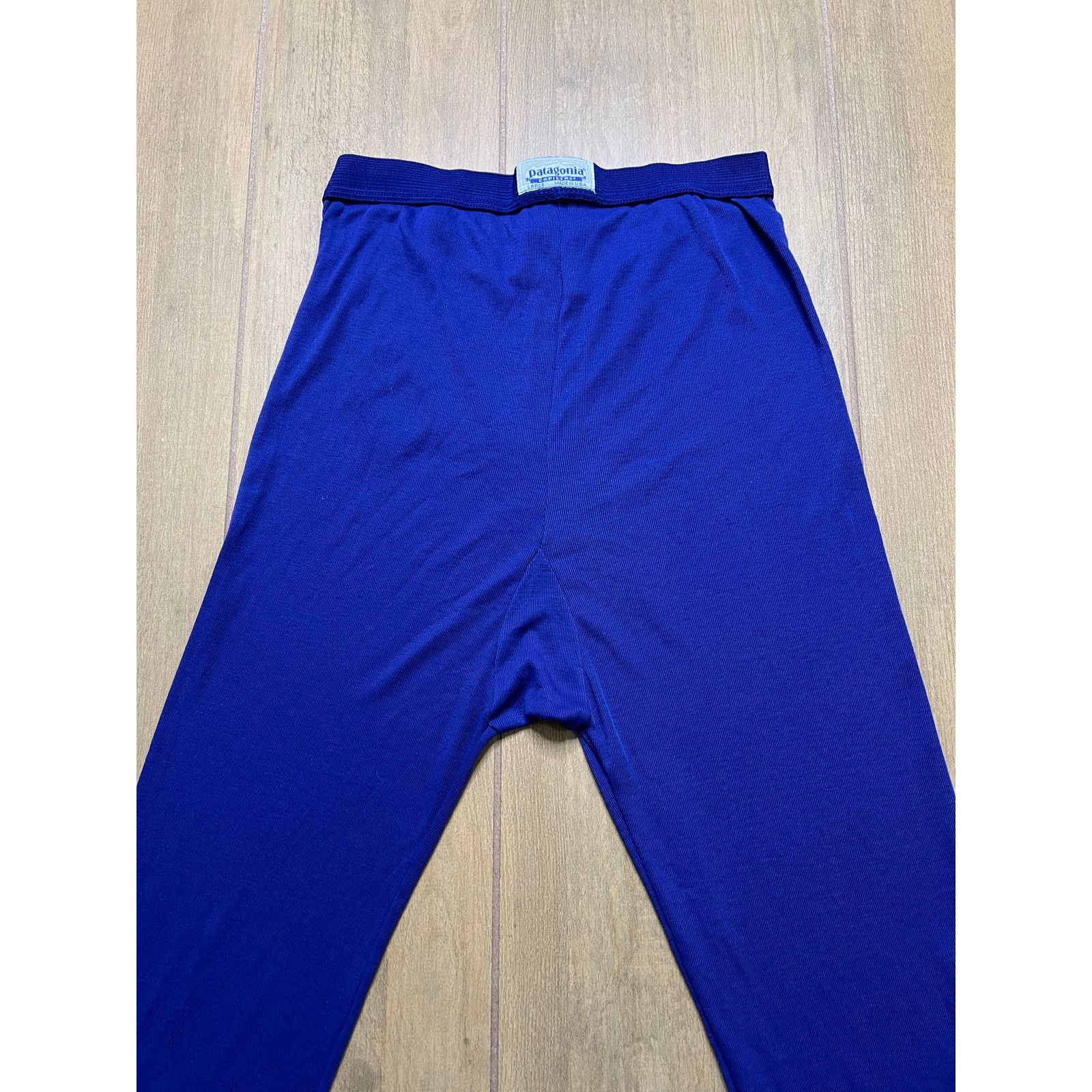 Patagonia Vintage Blue Patagonia Capilene Base Layer Bottom Mens S/M Size US 30 / EU 46 - 9 Thumbnail