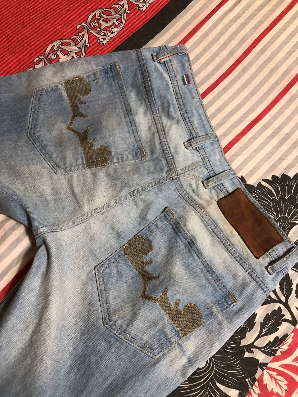 Diesel × Vintage Vintage Y2K Diesel Washed Distressed Denim Jeans Slim Size US 34 / EU 50 - 12 Thumbnail