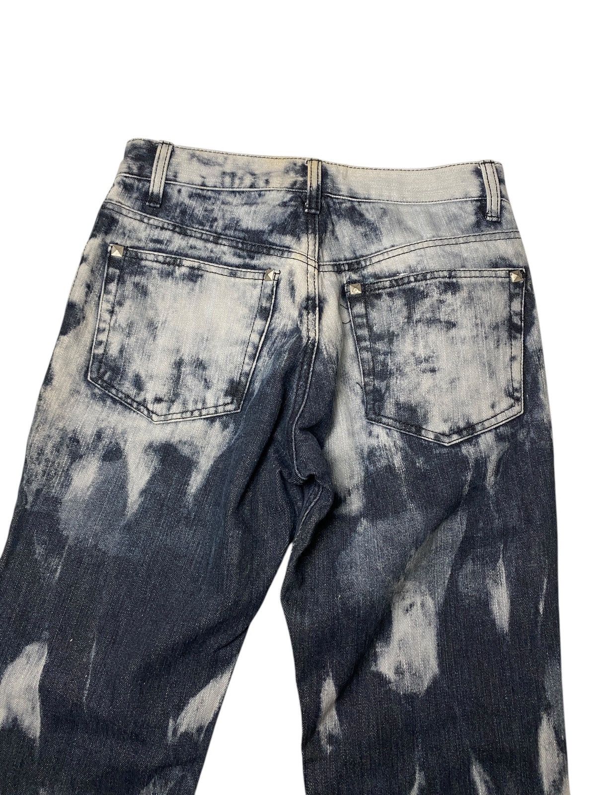 If Six Was Nine 2000's Bernings Sho Studded Seawash Jeans Size US 26 / EU 42 - 10 Thumbnail