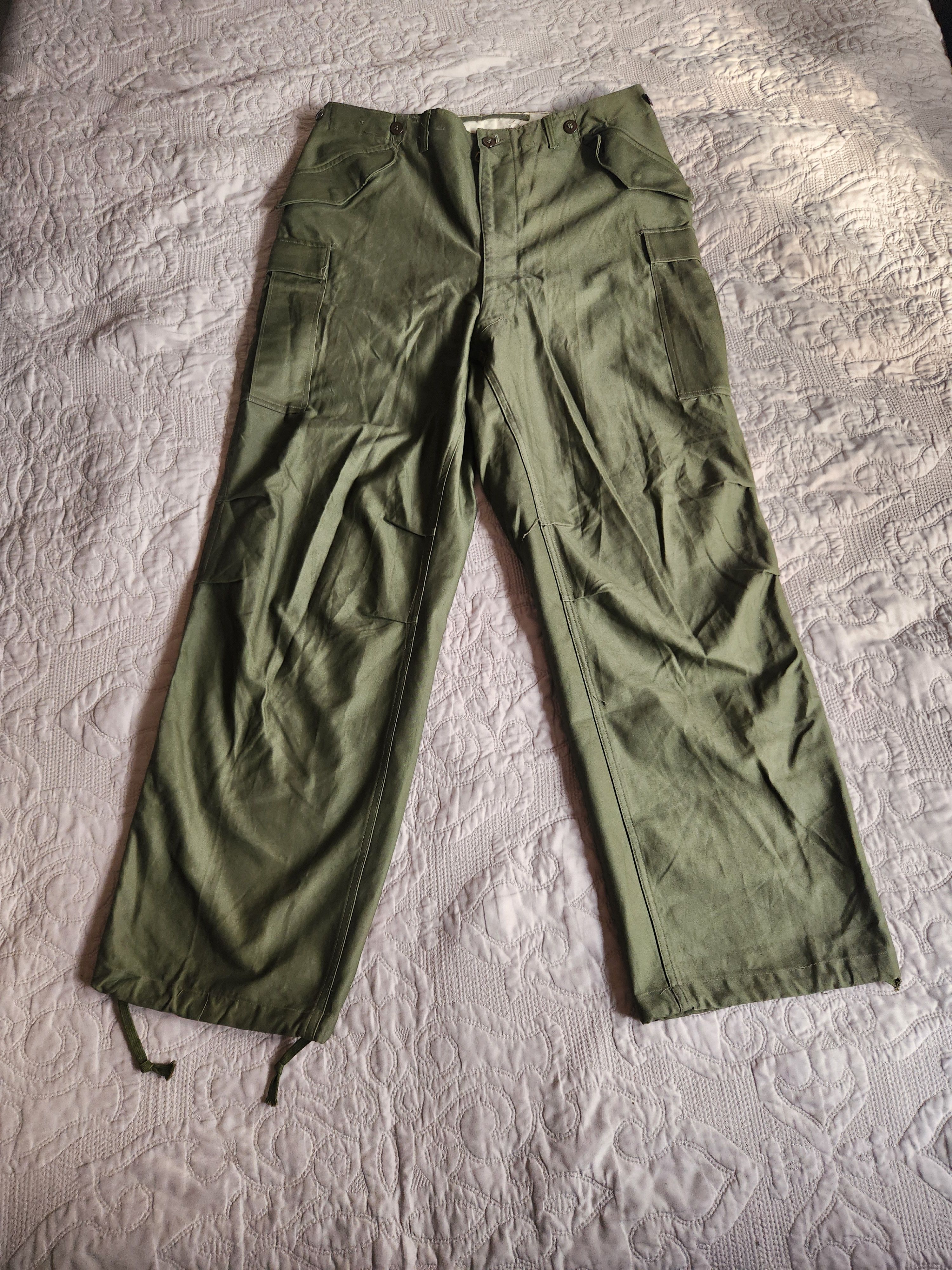 Vintage M1951 Field Pants (Large-Long) Size US 36 / EU 52 - 1 Thumbnail