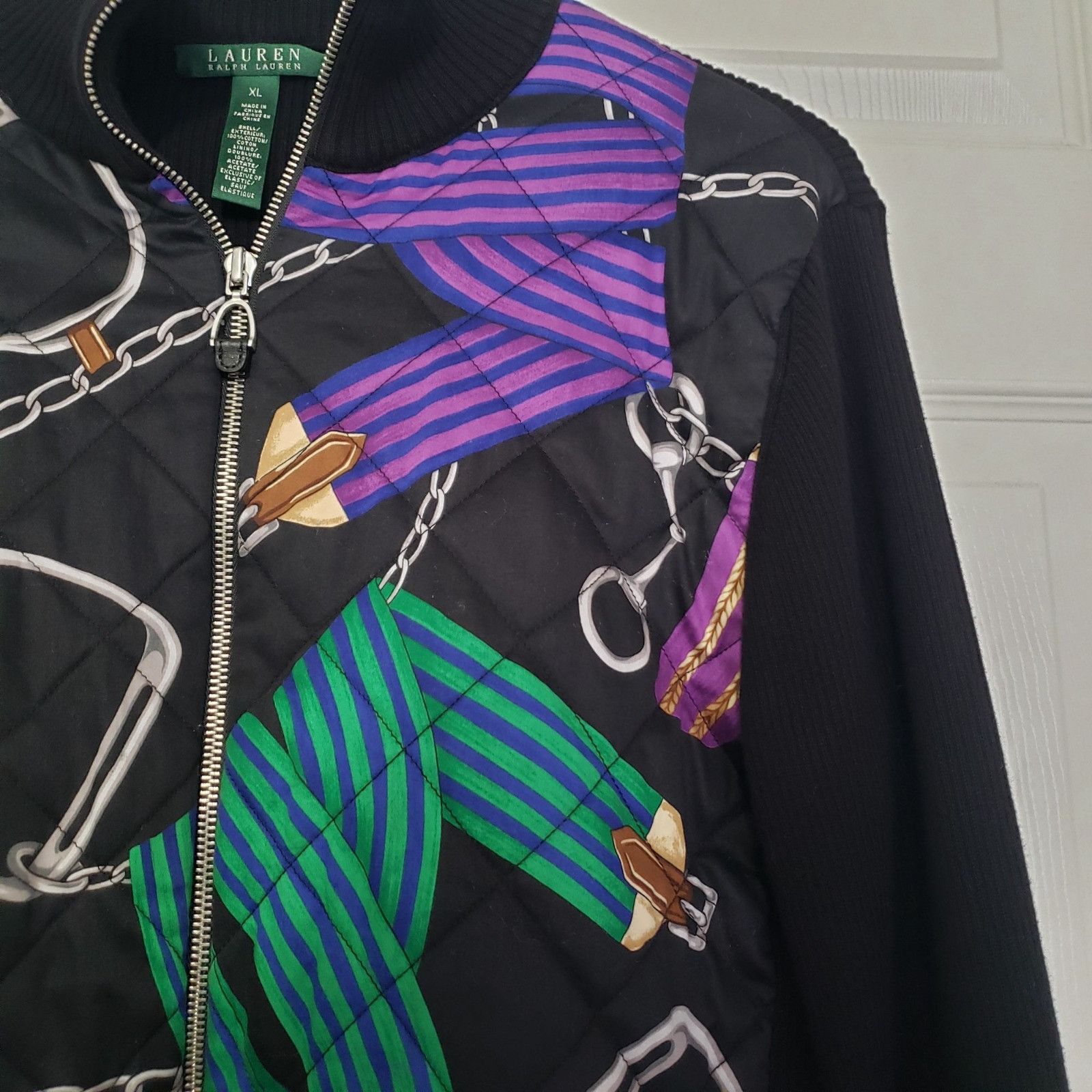 Lauren Ralph Lauren Lauren Ralph Lauren Equestrian Sweater Womens Size XL Black Size XL / US 12-14 / IT 48-50 - 3 Thumbnail