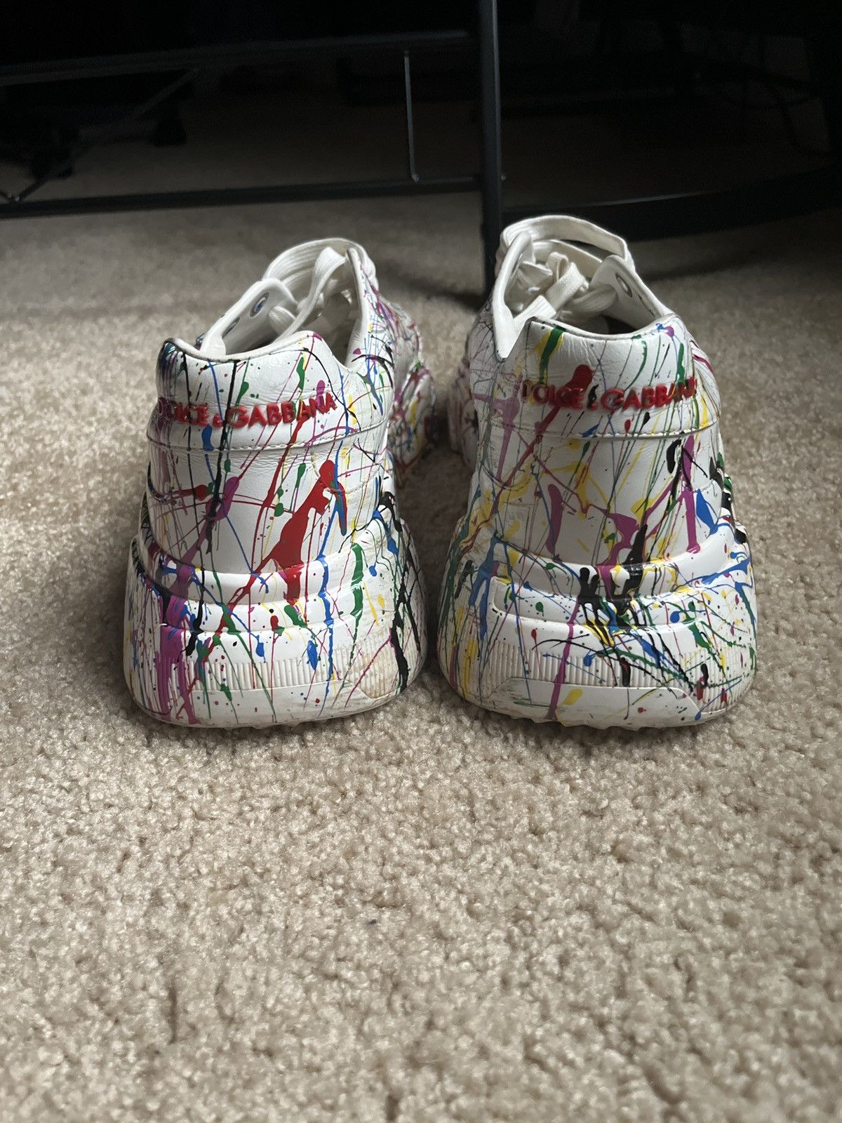 Dolce & Gabbana Paint spatter Size US 12 / EU 45 - 3 Thumbnail