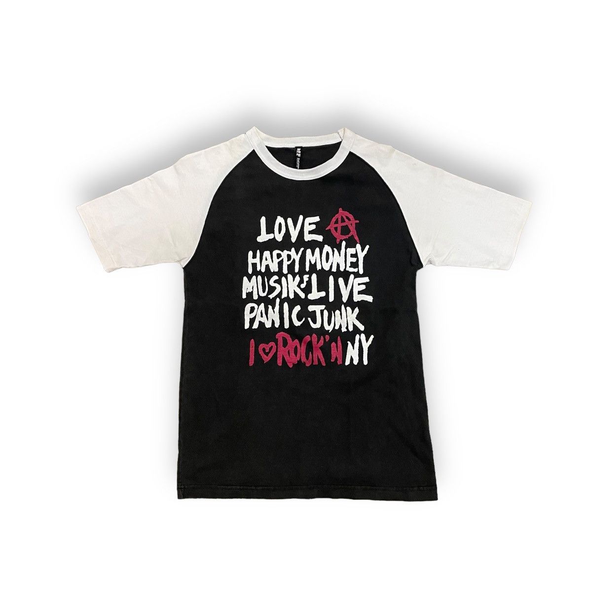 Seditionaries 🇯🇵 D.F.F DOCALME FORTY FIVE ANARCHY WORDING TSHIRT Size US M / EU 48-50 / 2 - 1 Thumbnail