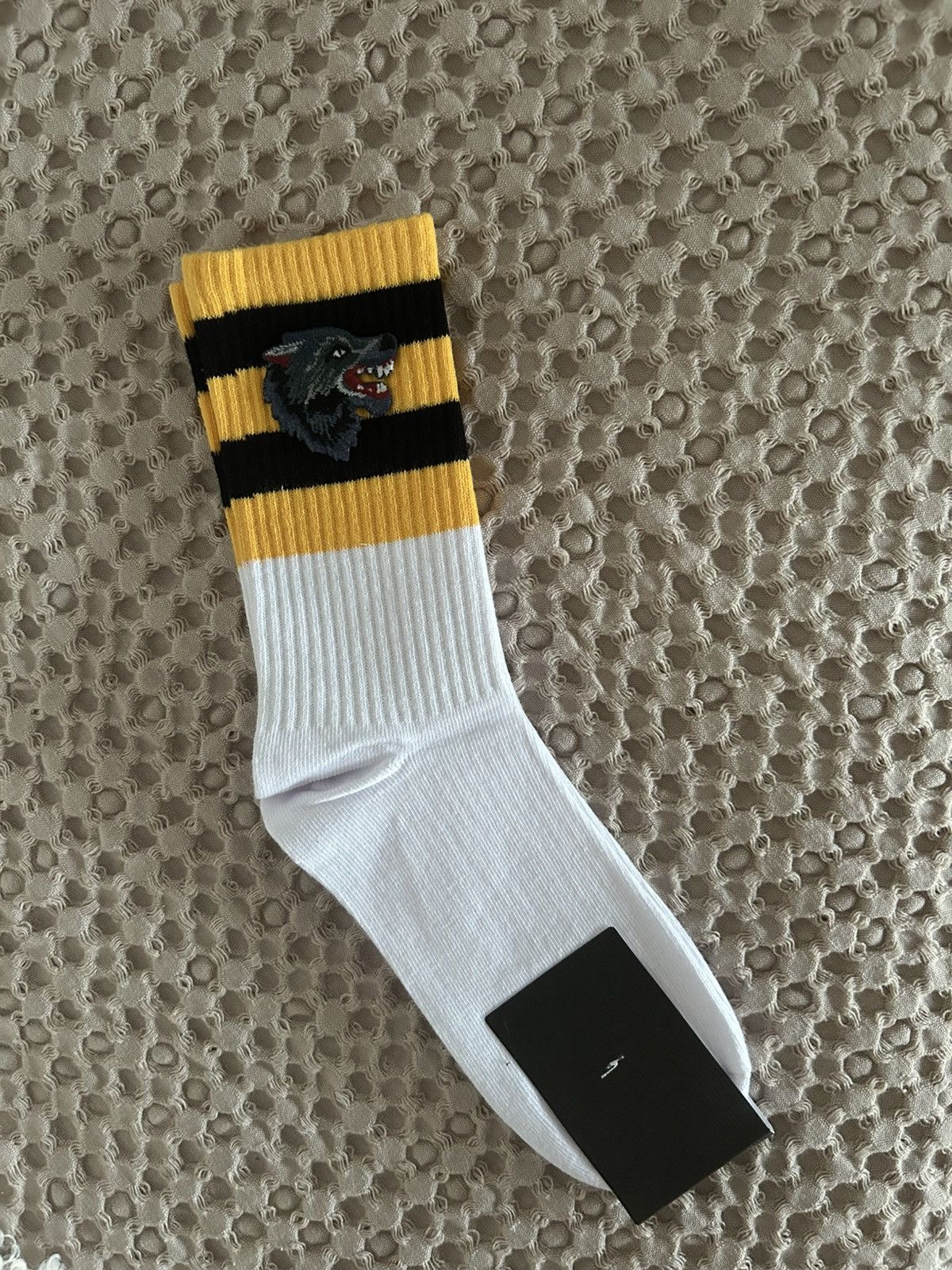 Gucci Gucci wolf socks size S Size 46 - 1 Thumbnail