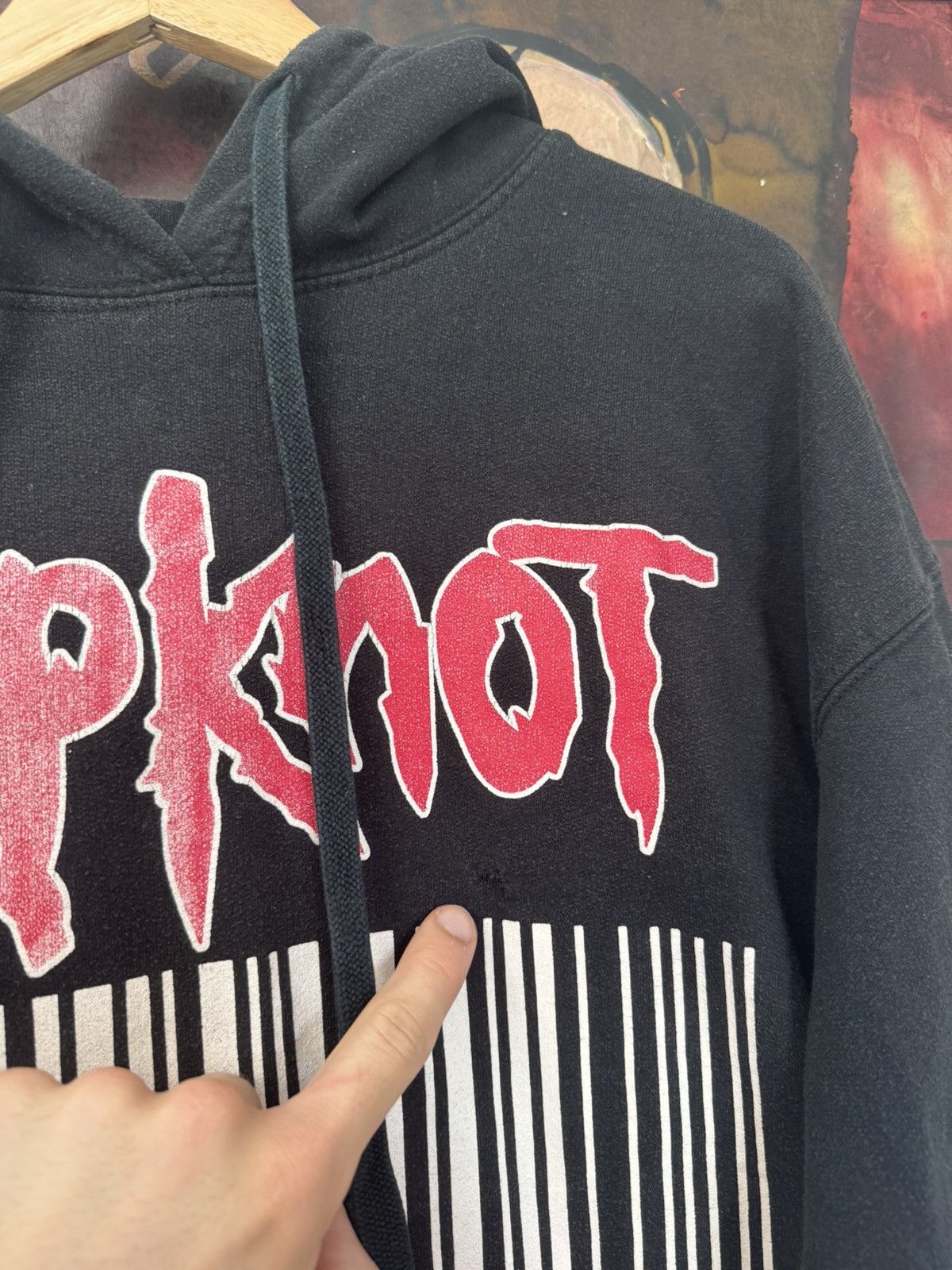 Band Tees Slipknot Vintage Band Hoodie Rare Print Metal People Shit Size US L / EU 52-54 / 3 - 3 Thumbnail