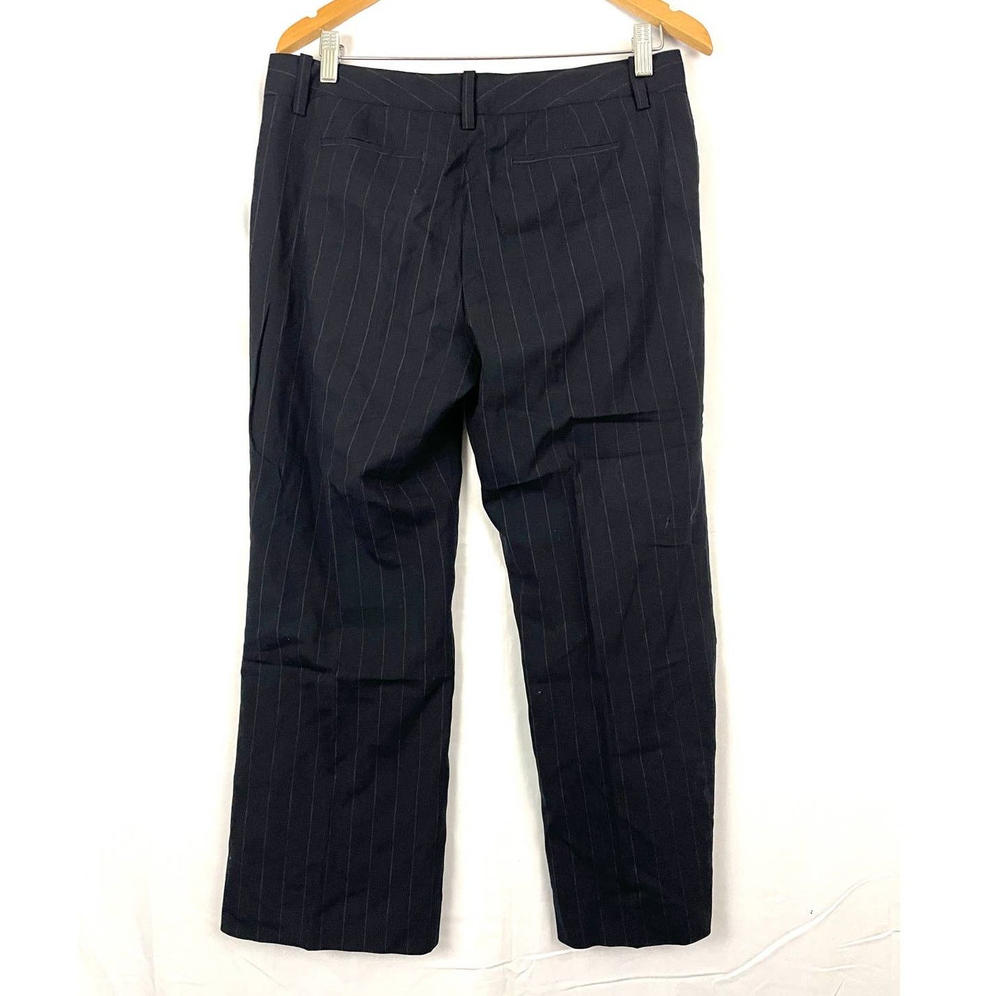 Banana Republic Banana Republic Pants Black Size 10R Wool Blend Lined Size 32" / US 10 / IT 46 - 2 Thumbnail