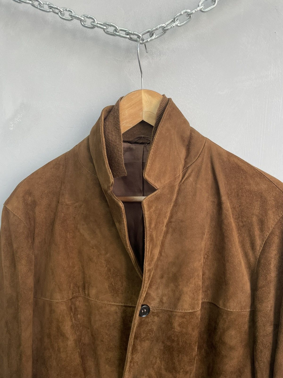 14th Addiction 90s suede leather 14thaddiction style leather blazer jacket Size US M / EU 48-50 / 2 - 8 Thumbnail