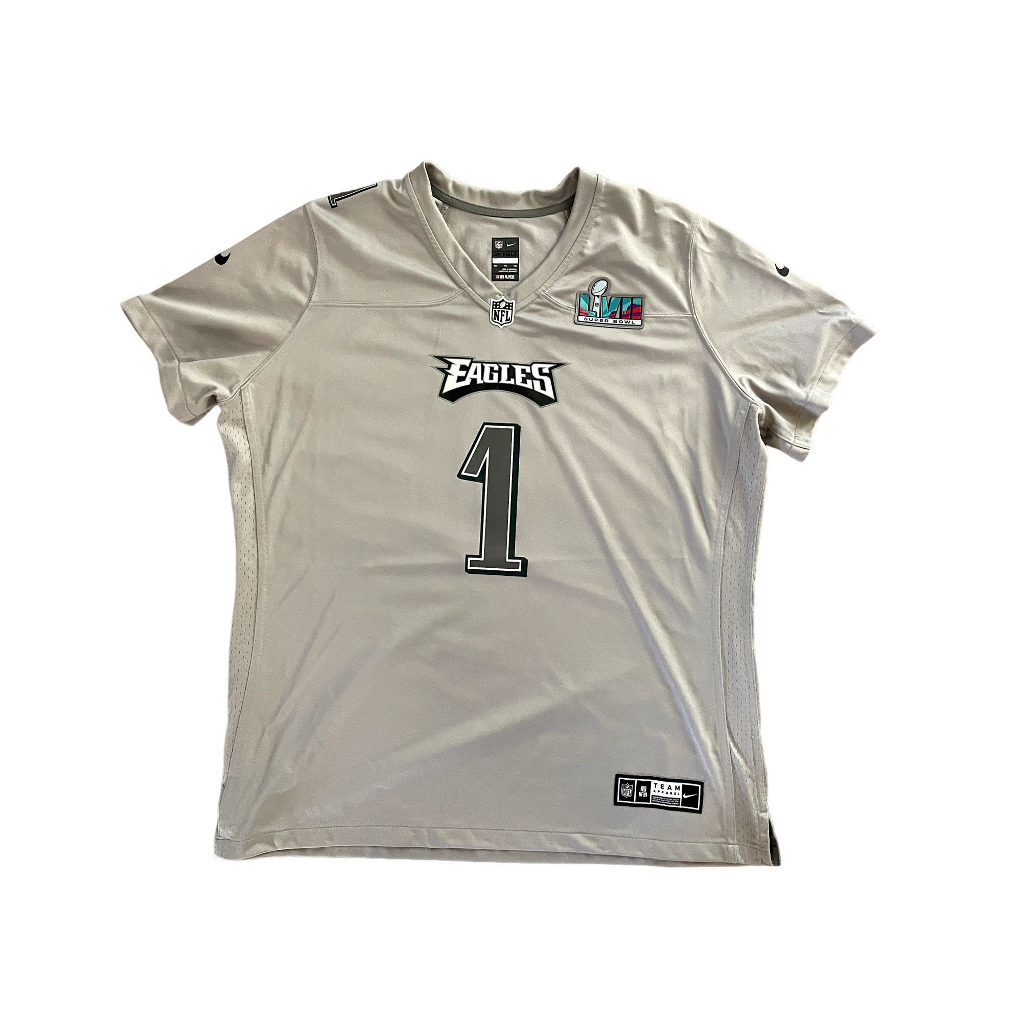 Nike Nike Philadelphia Eagles Jalen Hurts Super Bowl LVII Jersey Size XXL / US 16-18 / IT 52-54 - 1 Thumbnail