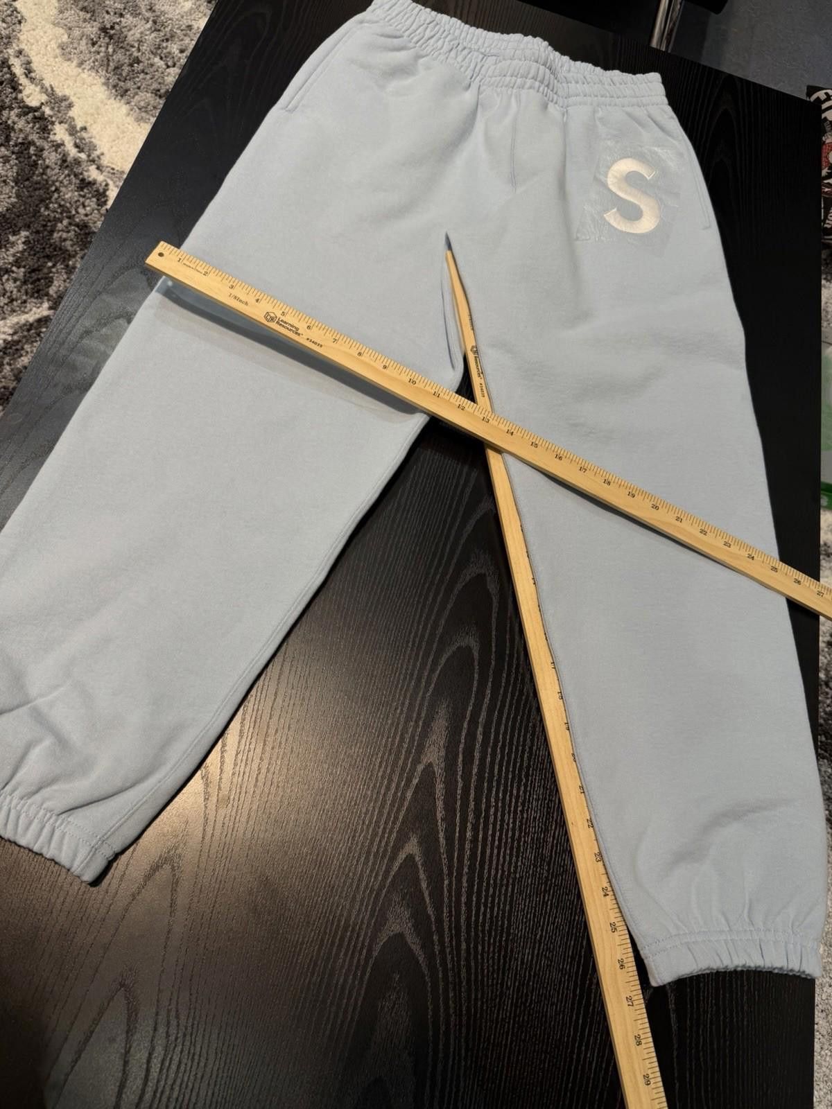 Supreme Supreme S Logo Sweatpants Blue (SS25) Brand New Size Small Size US 30 / EU 46 - 10 Thumbnail