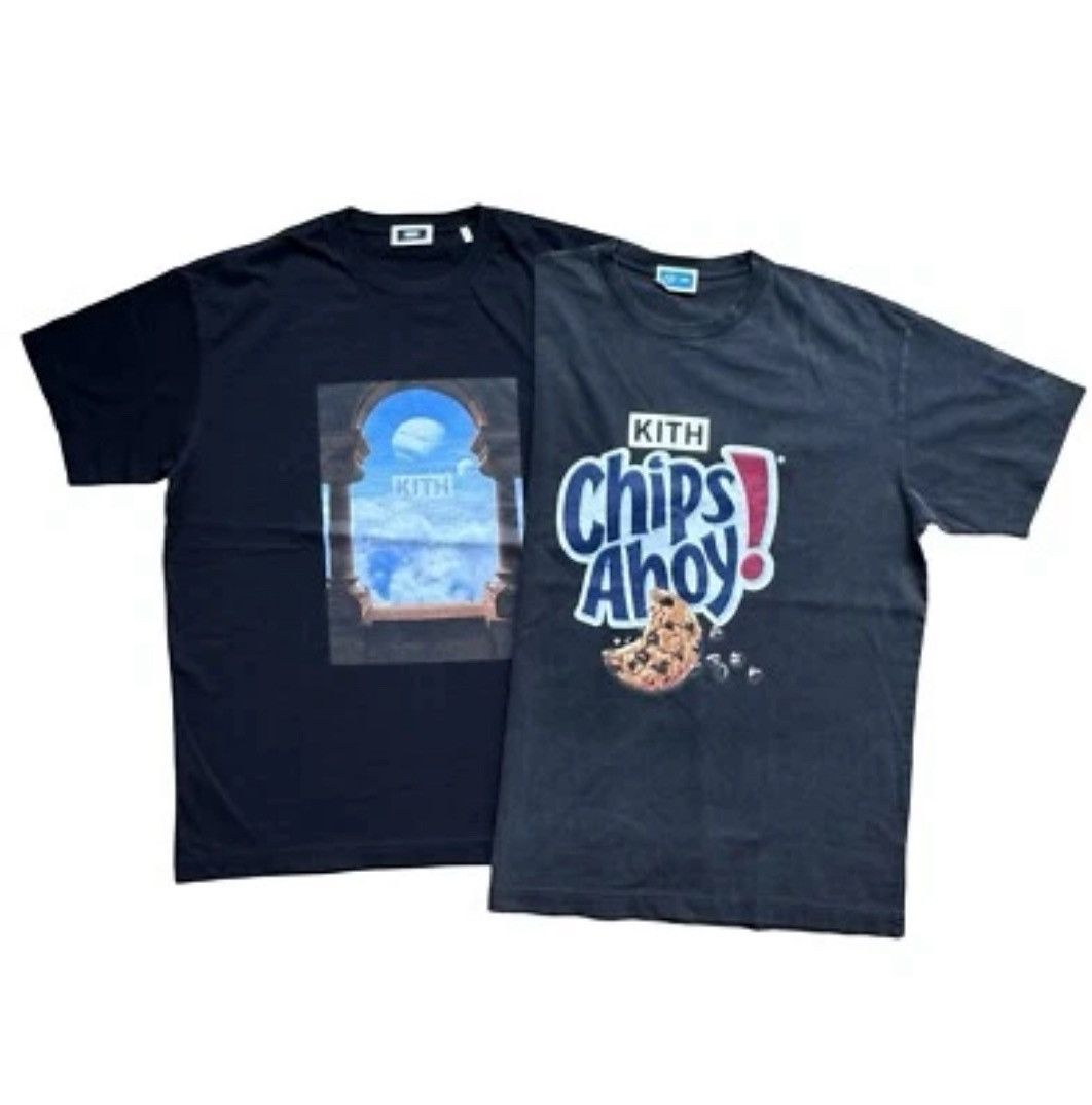 KITH × TOM FABIA TRIPTYCH L/S TEE ロンt KITH 東京店舖限定】 - Tokyo Great Wave Tee Tokyo Street