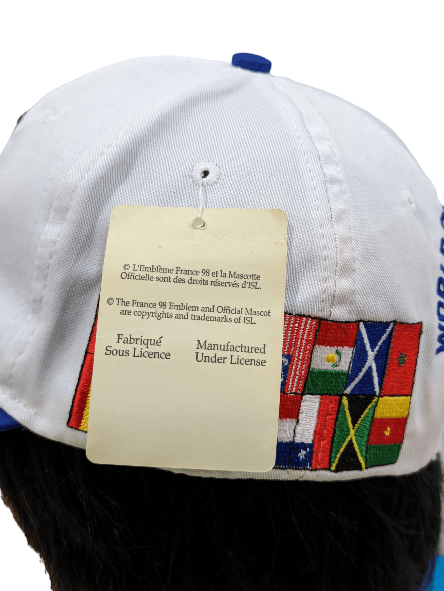 1998 Fifa World Cup Soccer SnapBack Official buy licensed Hat “ Brasil “