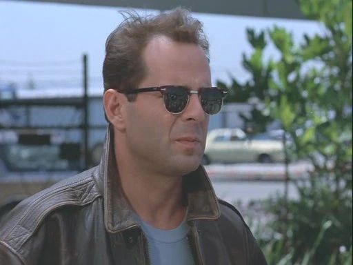 RayBan BRUCE WILLIS RAYBAN CLUBMASTER 80s Size ONE SIZE - 1 Thumbnail