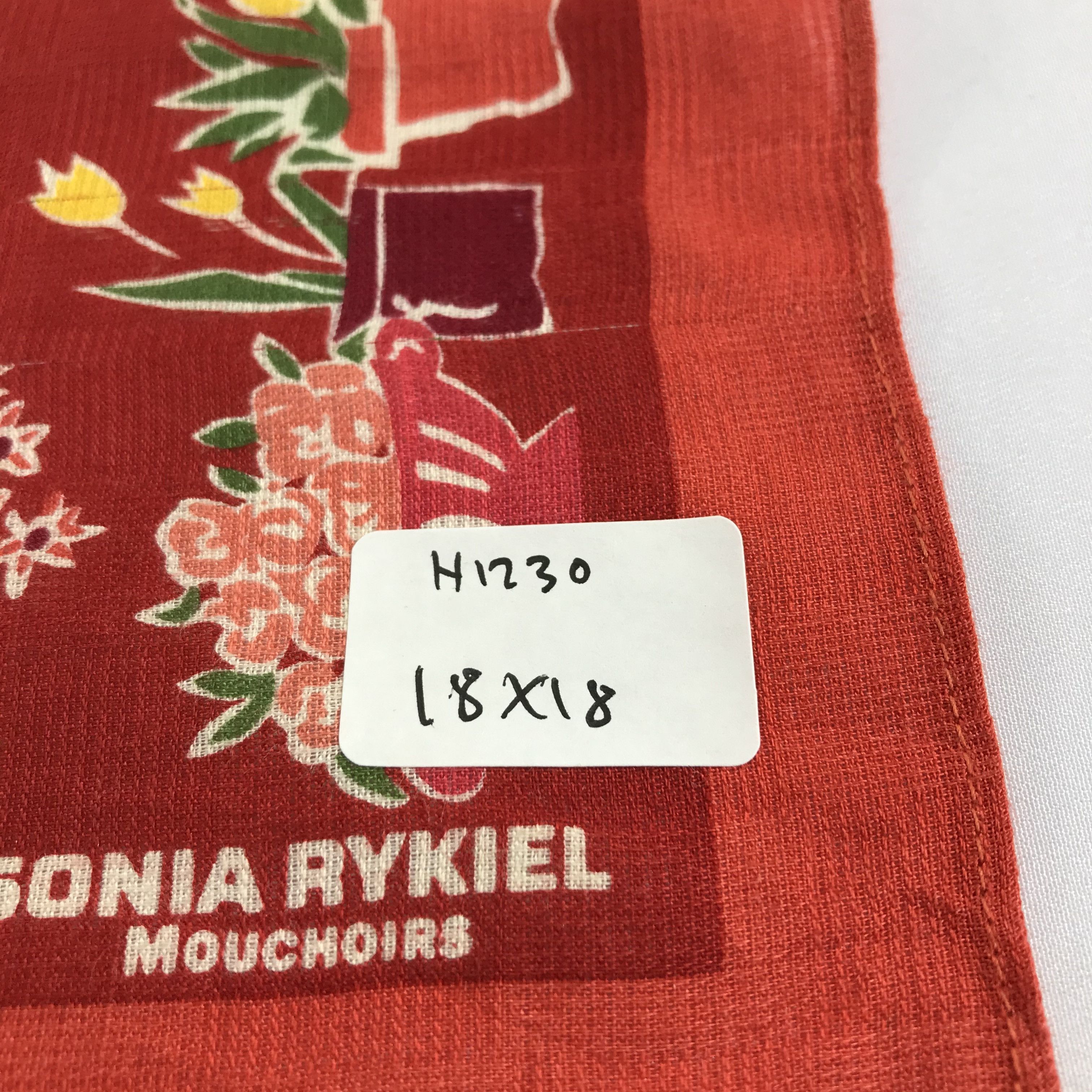Sonia Rykiel Sonia Rykiel Handkerchief Neckerchief Bandana H1230 Size ONE SIZE - 4 Thumbnail