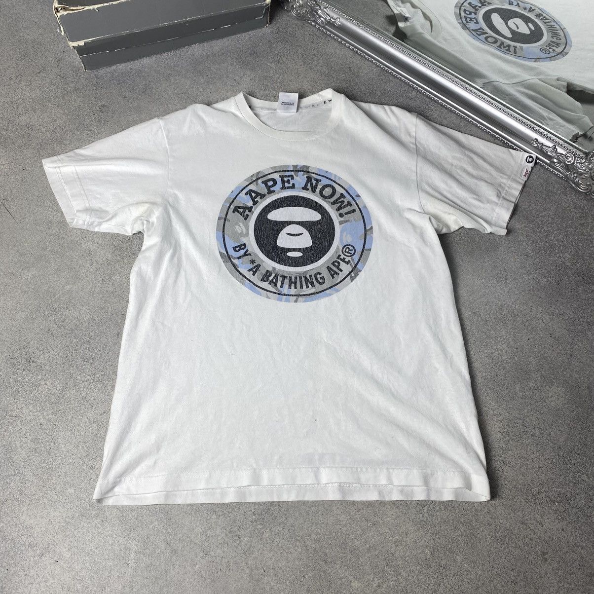 Aape Aape Big Face Logo T-shirt Size L Size US L / EU 52-54 / 3 - 1 Thumbnail