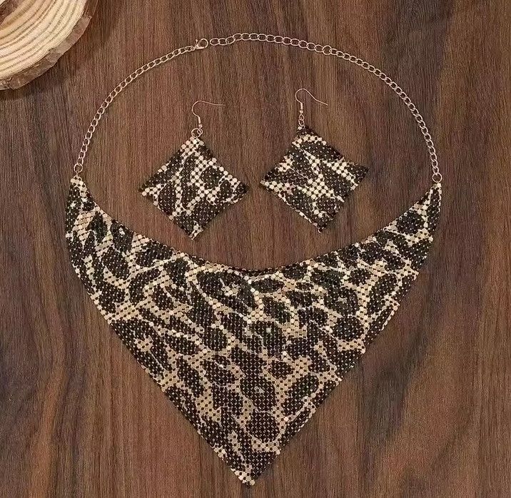 Japanese Brand Elegant necklace and dangle earring Size ONE SIZE - 2 Thumbnail