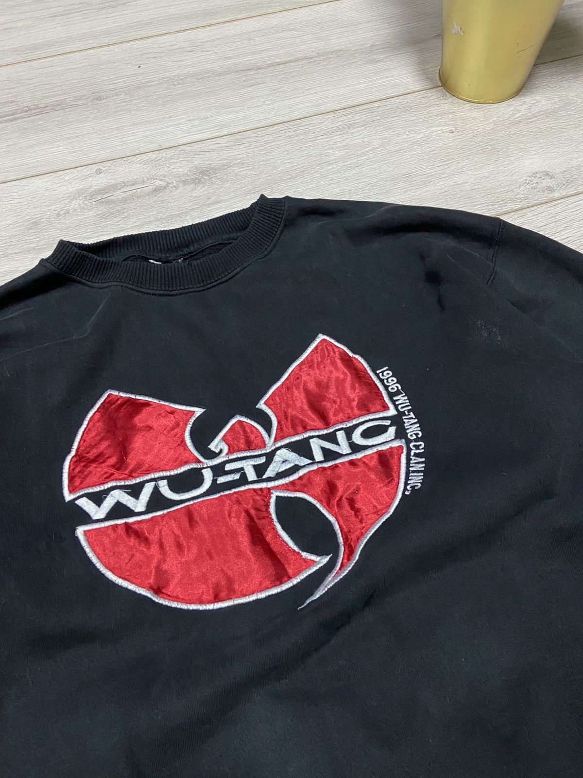 Wu-Tang Clan Wu tang clan vintage distressed baggy sweatshirt big logo Size US XL / EU 56 / 4 - 3 Thumbnail