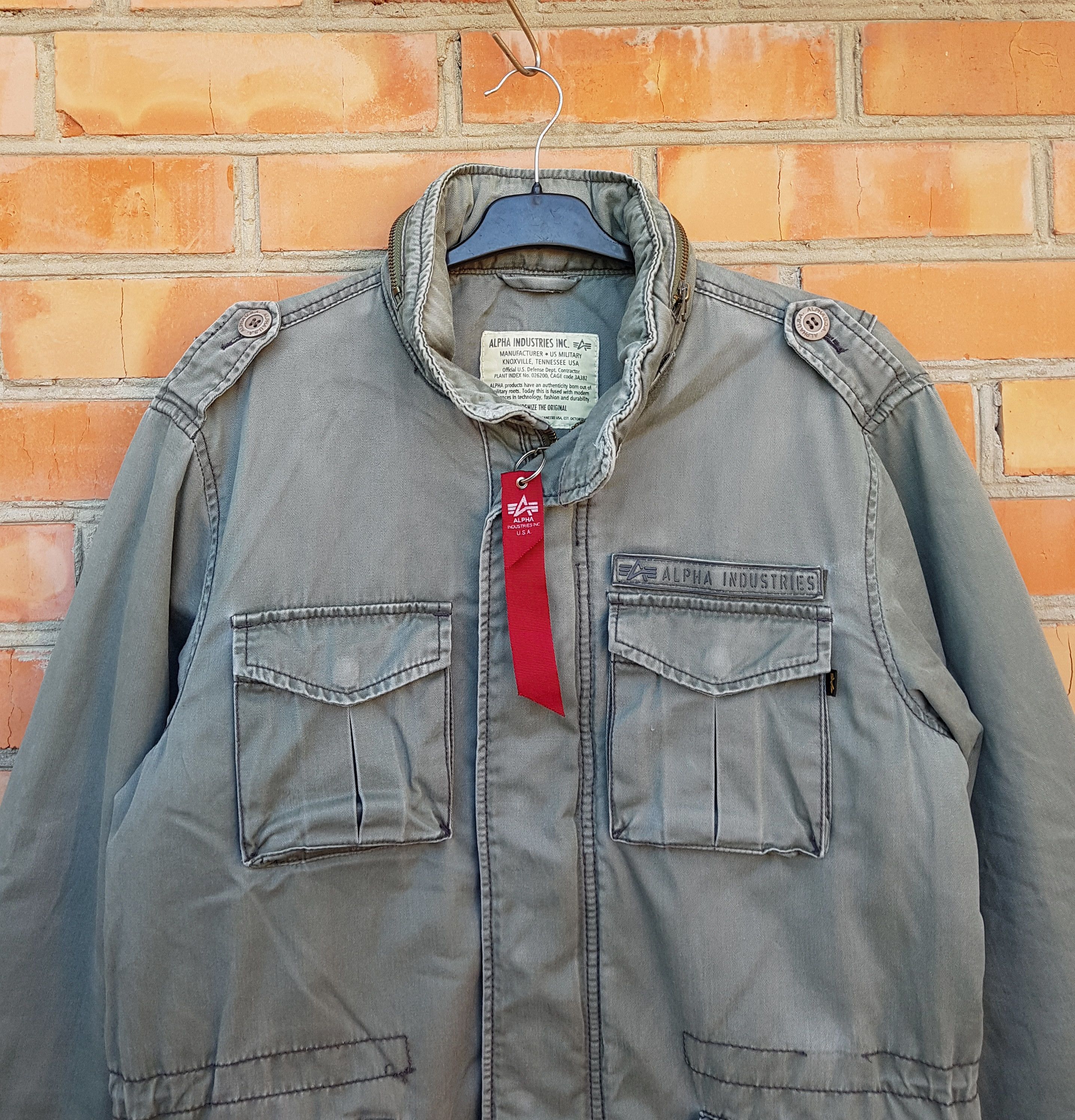 Alpha Industries Vintage Alpha Industries Plant Index Insulated Field Jacket Size US M / EU 48-50 / 2 - 6 Thumbnail