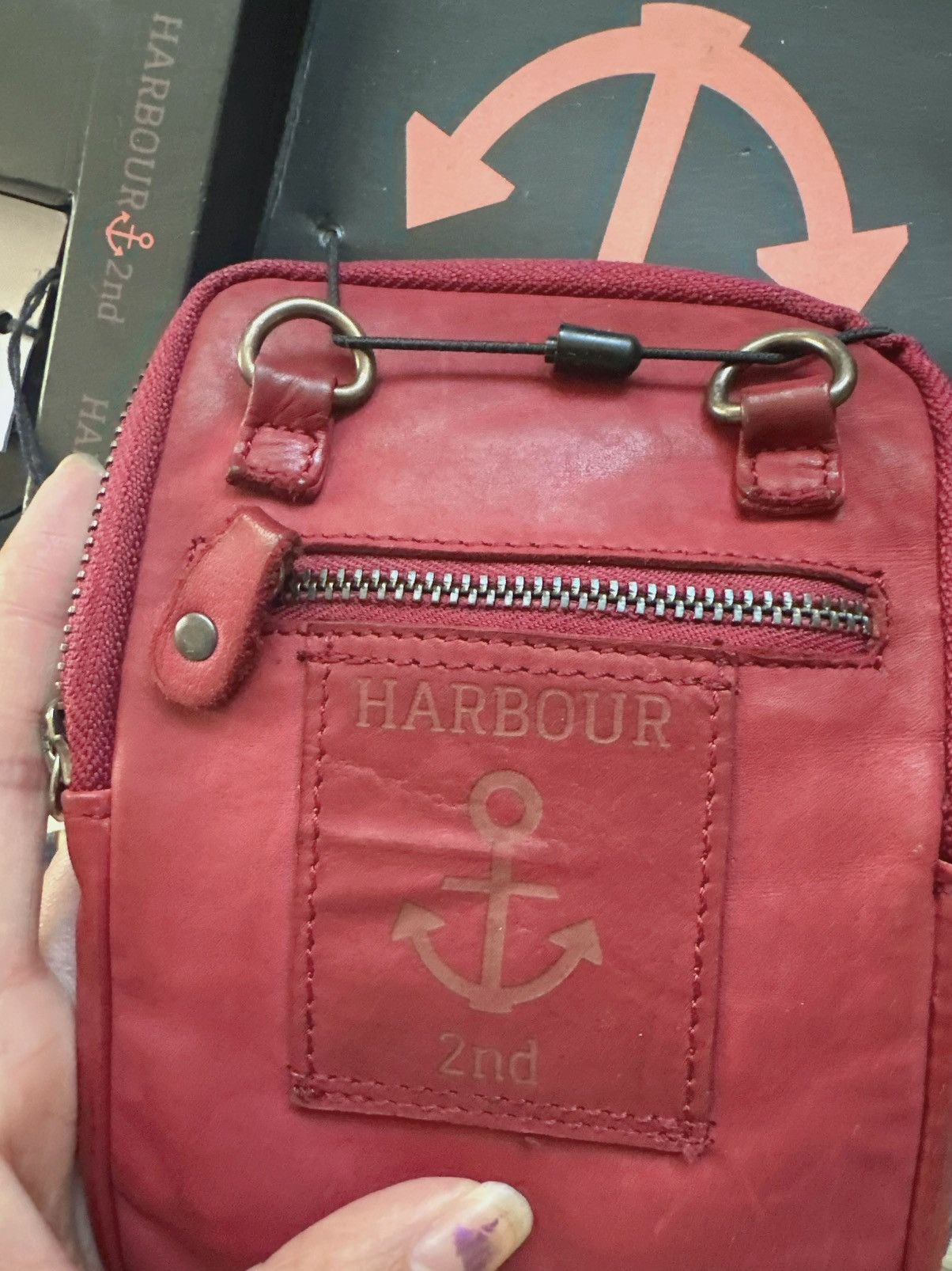 Designer HARBOUR 2nd HIGH QUALITY LEATHER belt / shoulder bag Size ONE SIZE - 4 Thumbnail